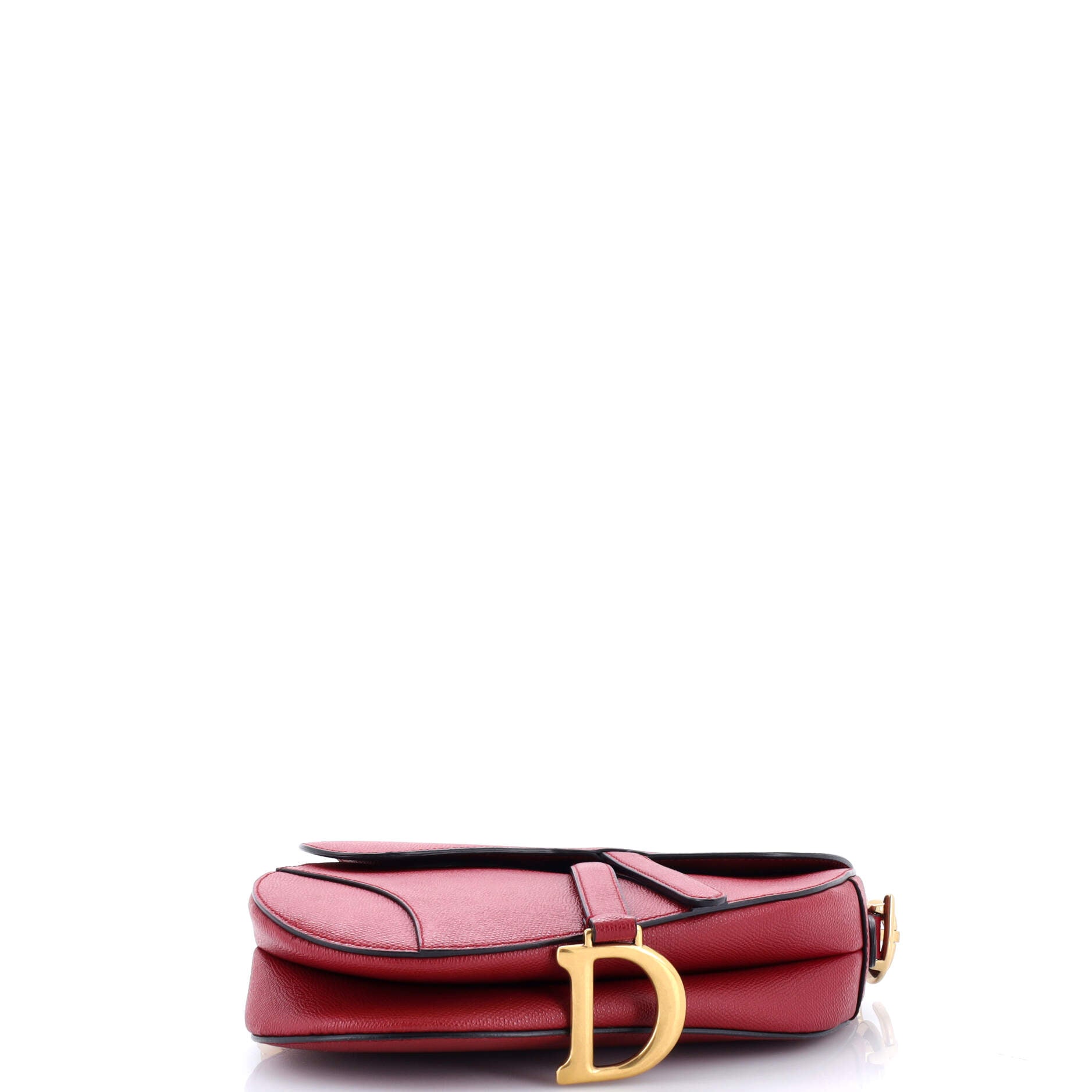 Saddle Handbag Leather Medium