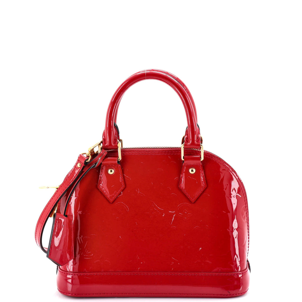 Alma Handbag Monogram Vernis BB