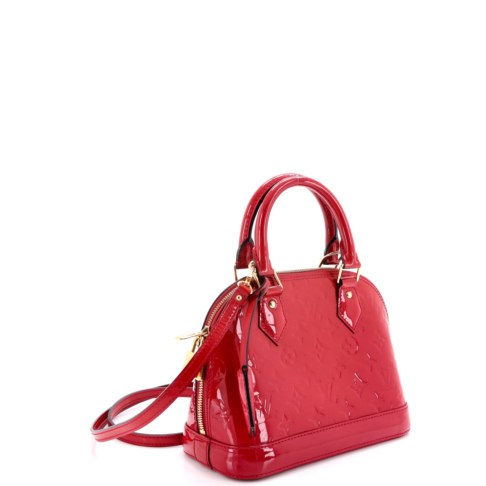 Alma Handbag Monogram Vernis BB