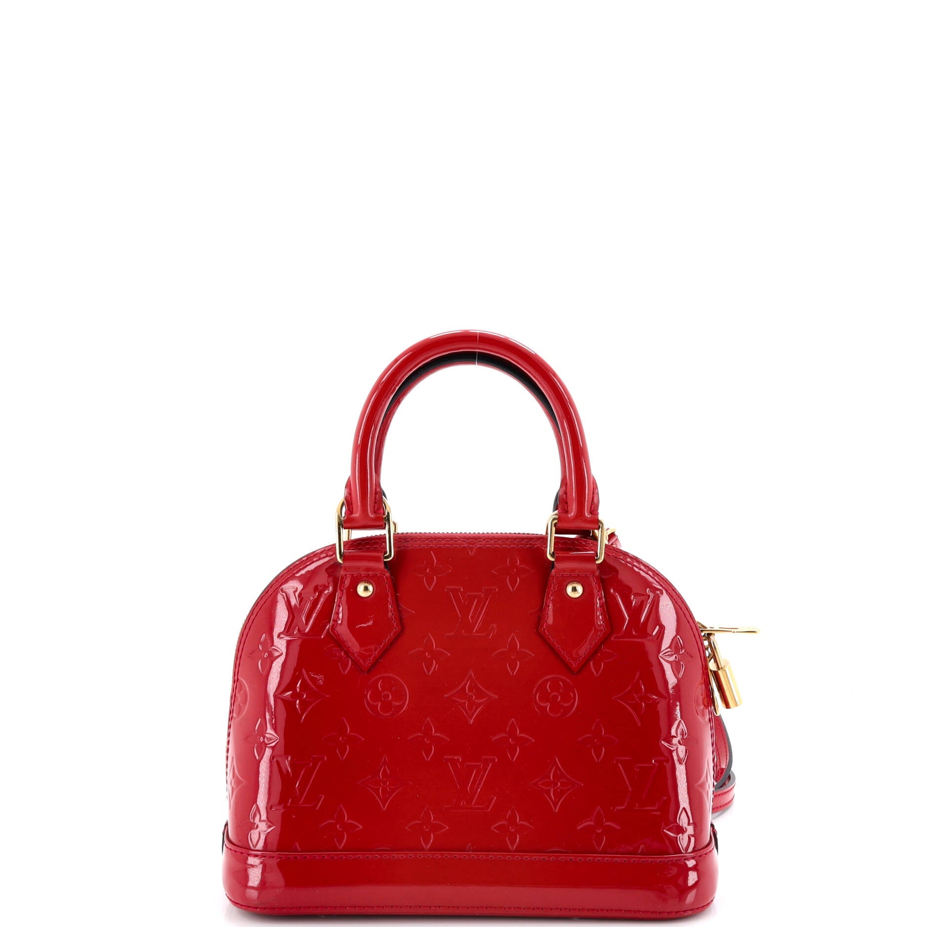 Alma Handbag Monogram Vernis BB