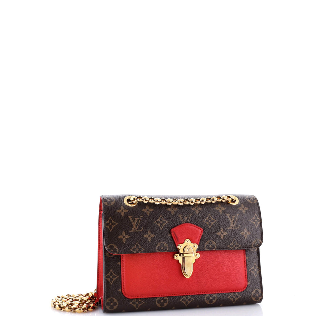Victoire Handbag Monogram Canvas and Leather