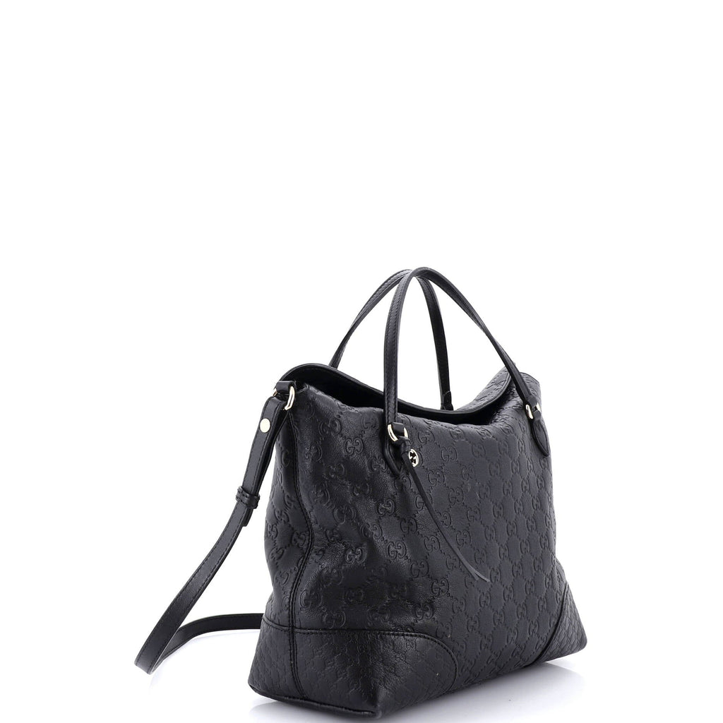 Bree Convertible Top Handle Bag Guccissima Leather Medium
