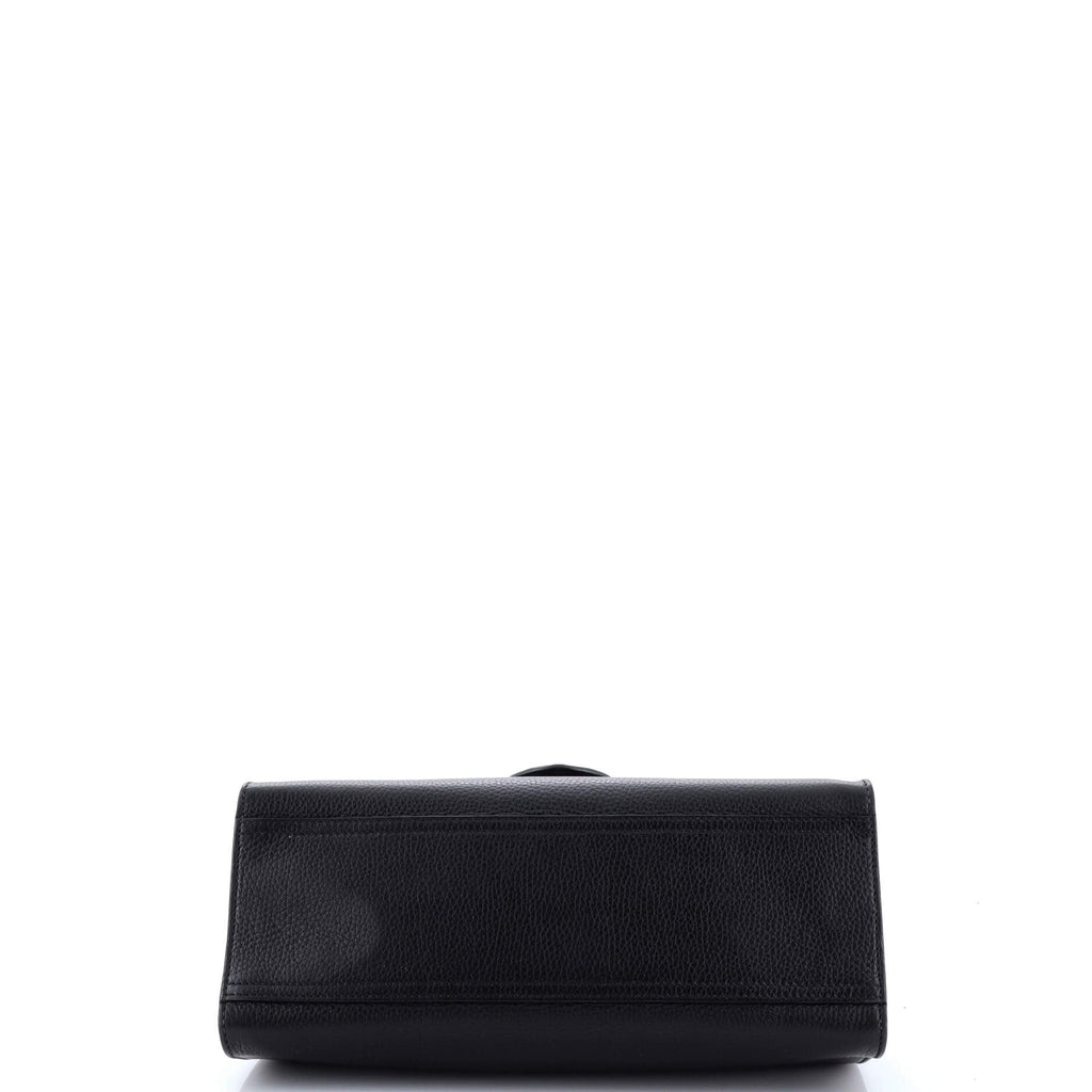 GG Marmont Top Handle Bag Leather Small