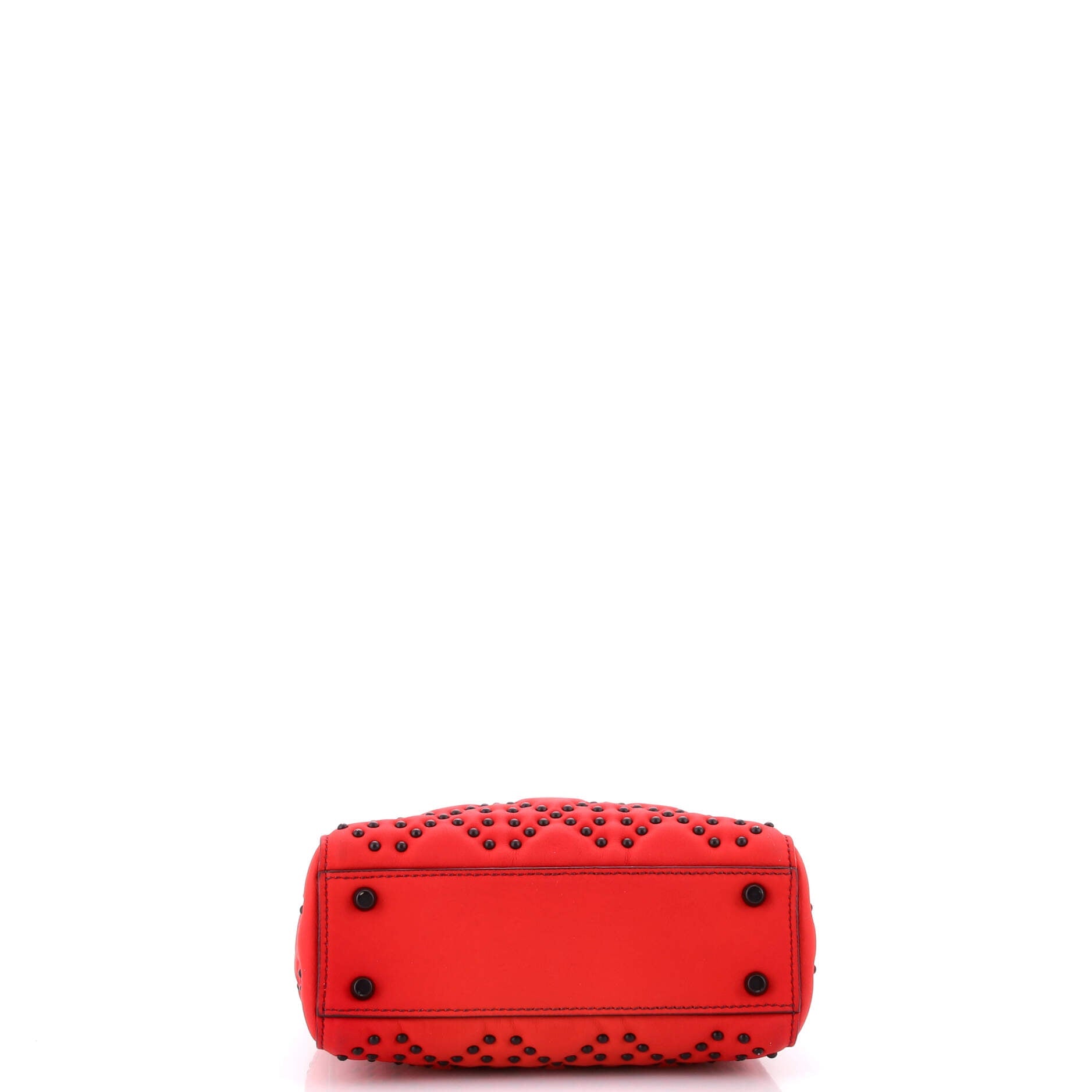 Supple Lady Dior Bag Cannage Studded Lambskin Mini