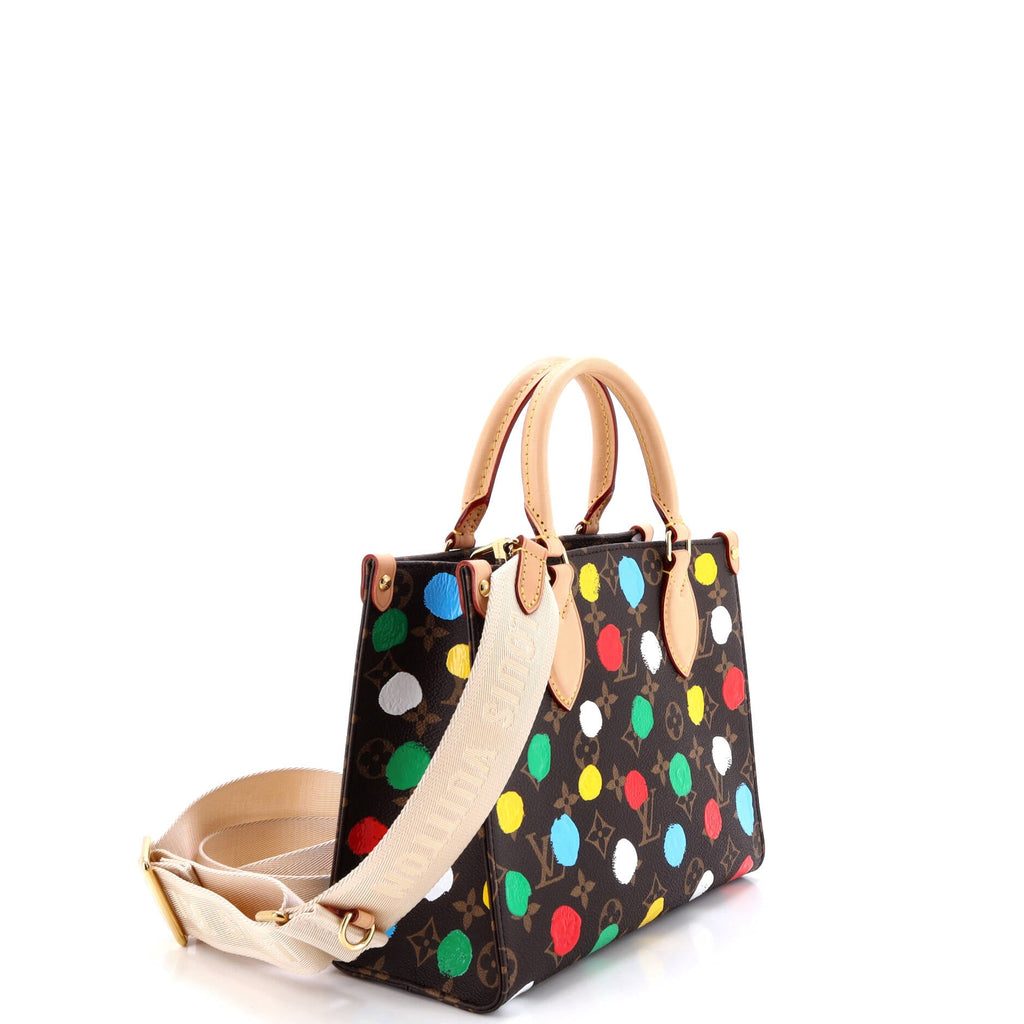 OnTheGo Tote Yayoi Kusama Painted Dots Monogram Canvas PM