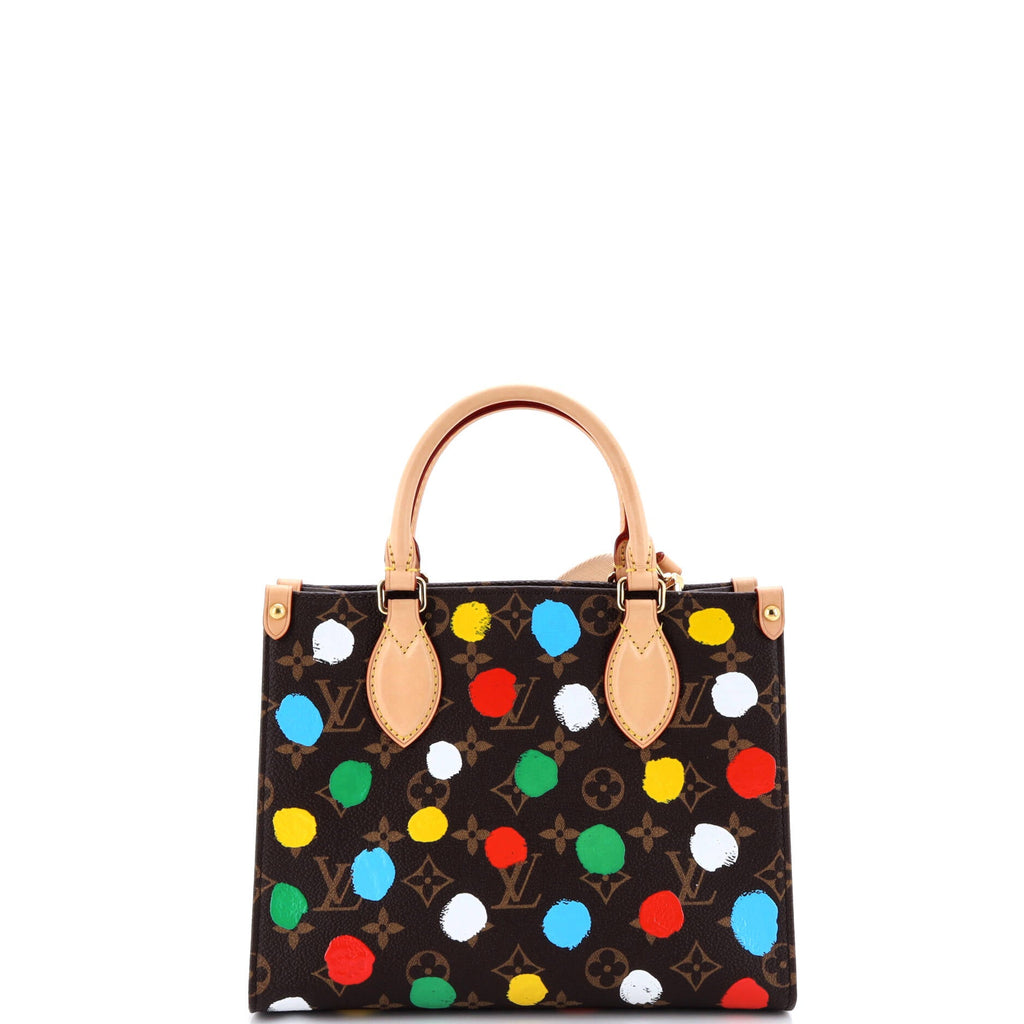OnTheGo Tote Yayoi Kusama Painted Dots Monogram Canvas PM