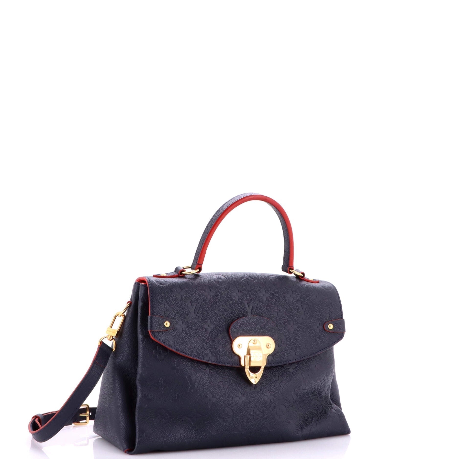 Georges Handbag Monogram Empreinte Leather MM