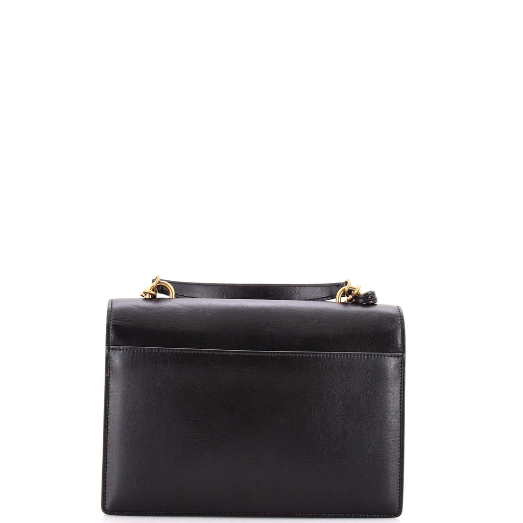 Sunset Top Handle Shoulder Bag Leather Medium