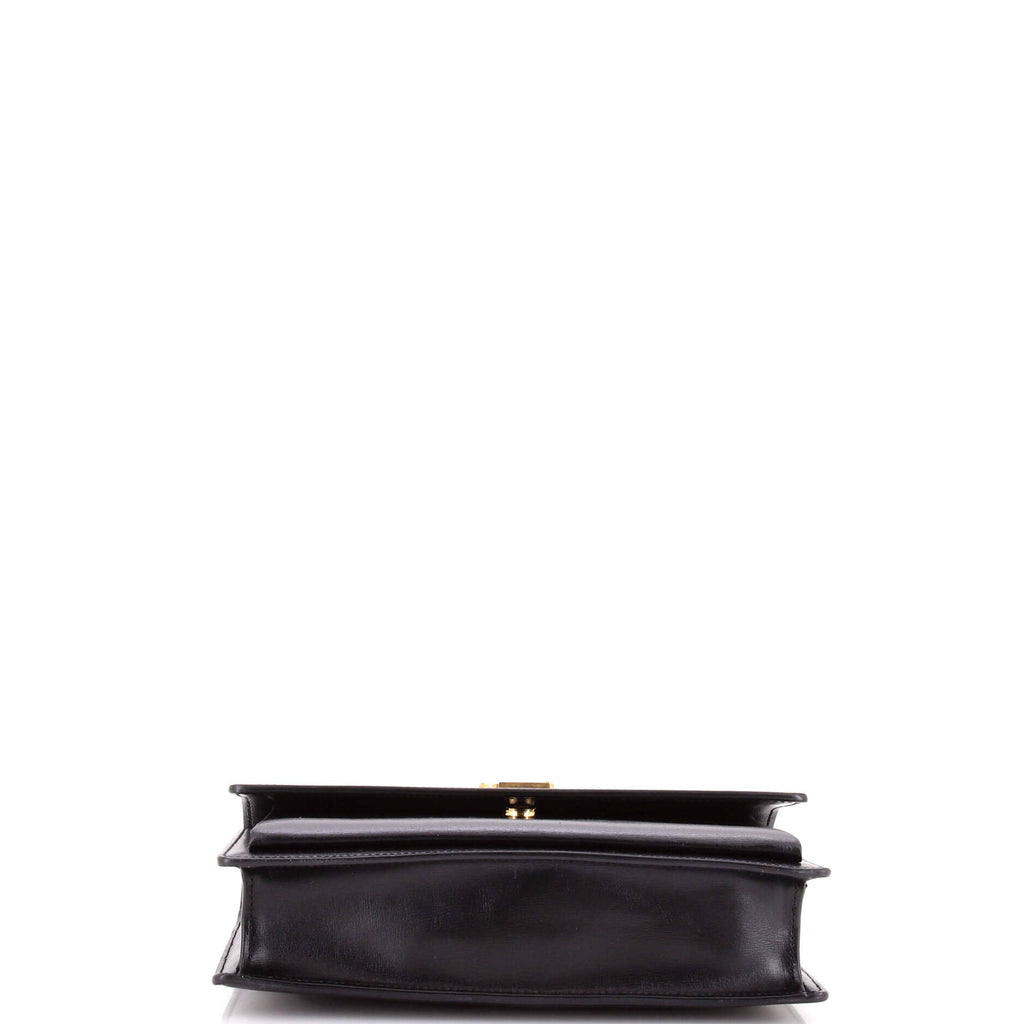 Sunset Top Handle Shoulder Bag Leather Medium