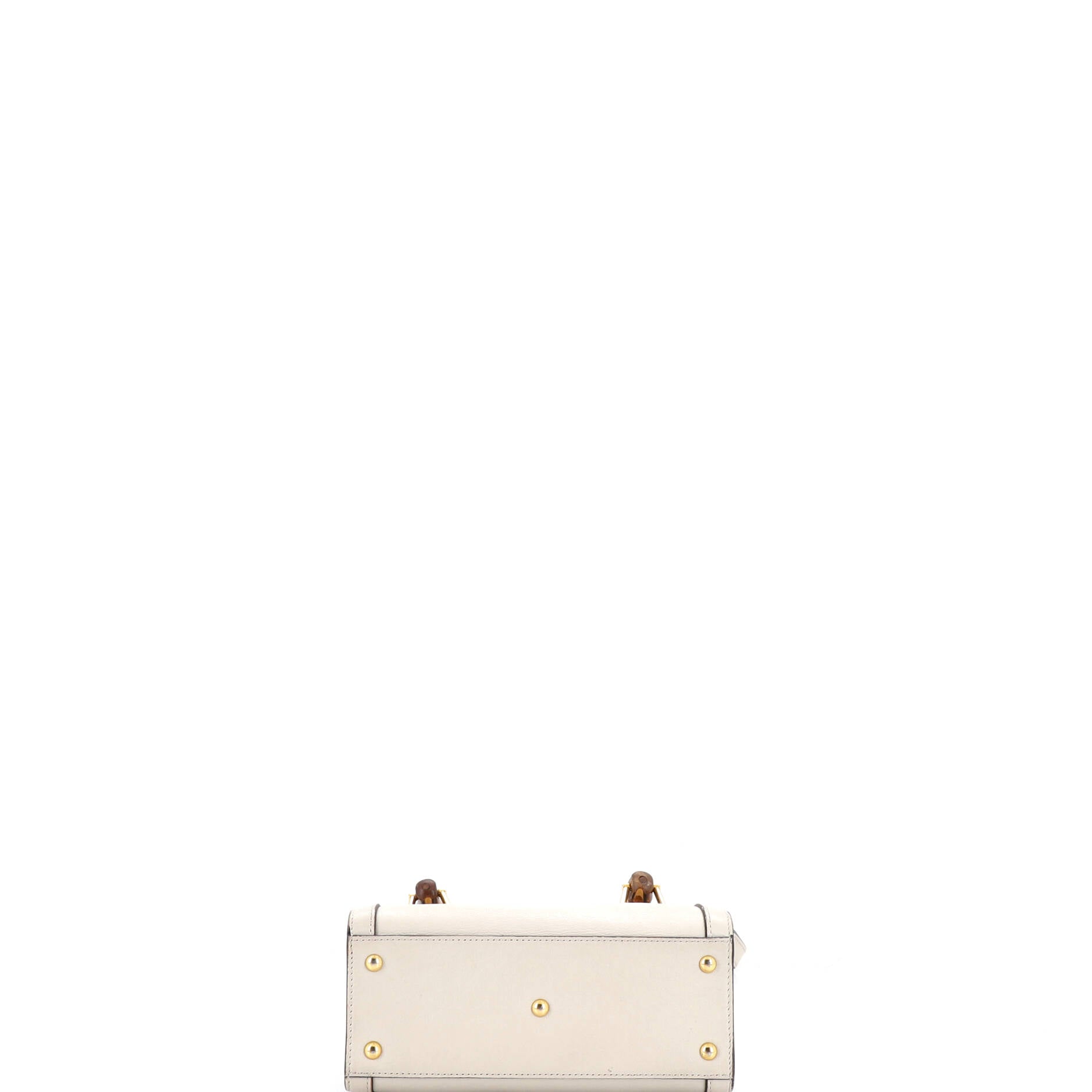 Diana NM Bamboo Handle Tote Leather Mini