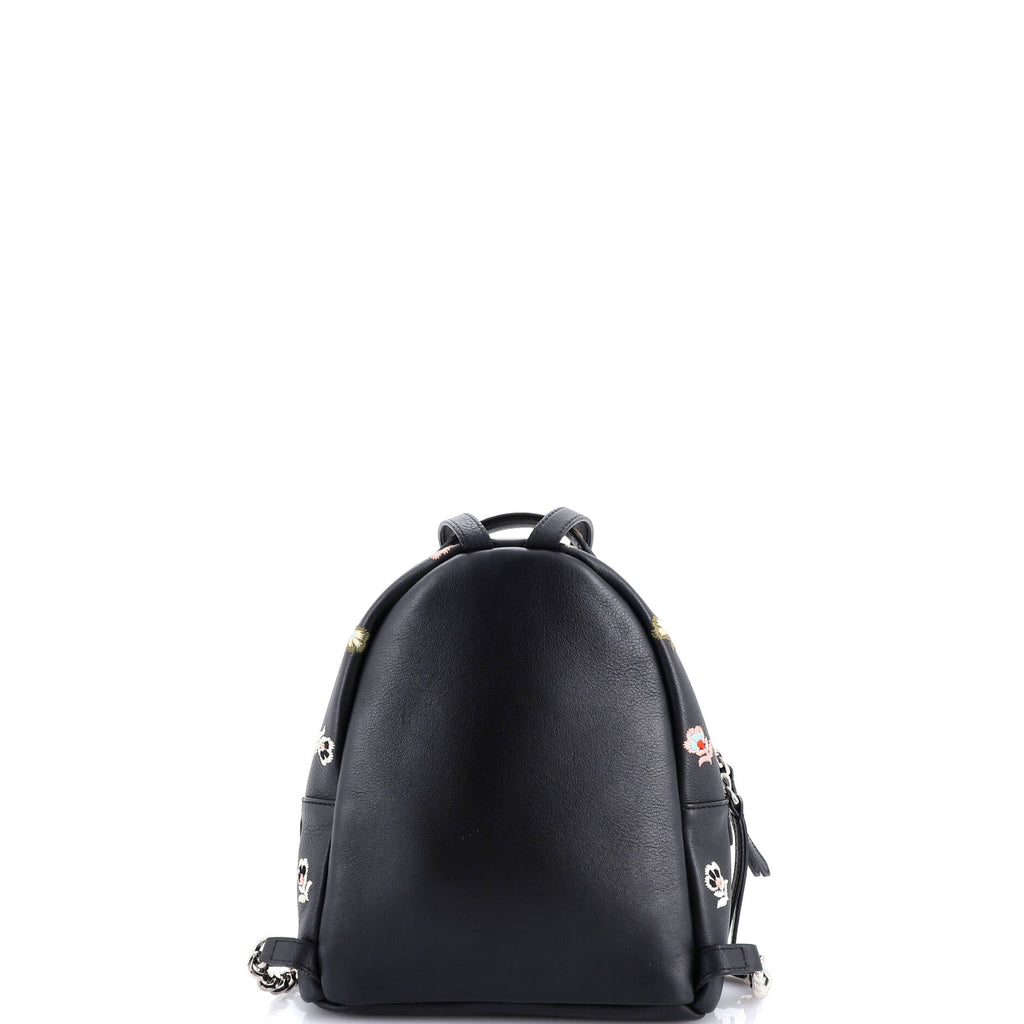 By The Way Backpack Embroidered Leather Mini