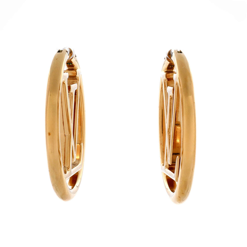 Louise Hoop Earrings Metal GM