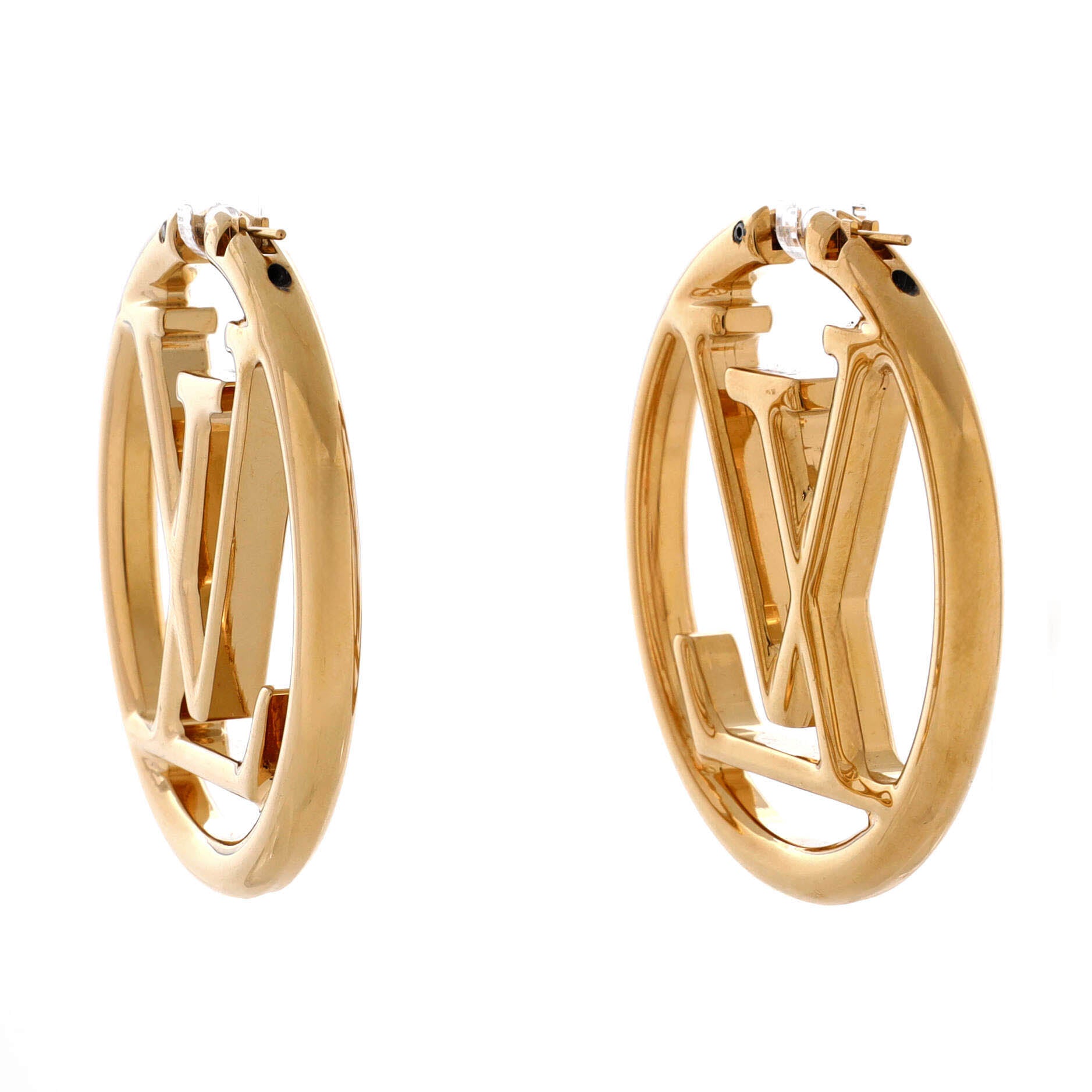 Louise Hoop Earrings Metal GM