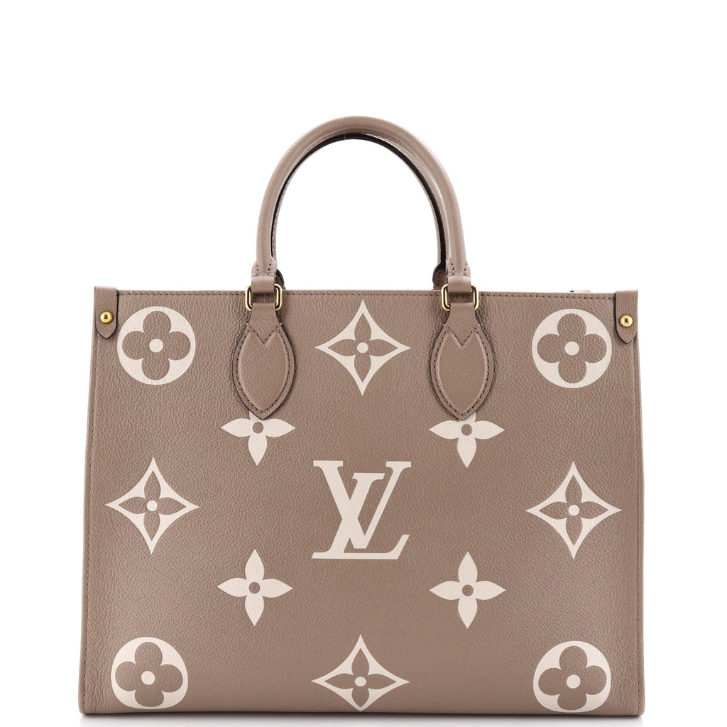 OnTheGo Tote Bicolor Monogram Empreinte Giant MM