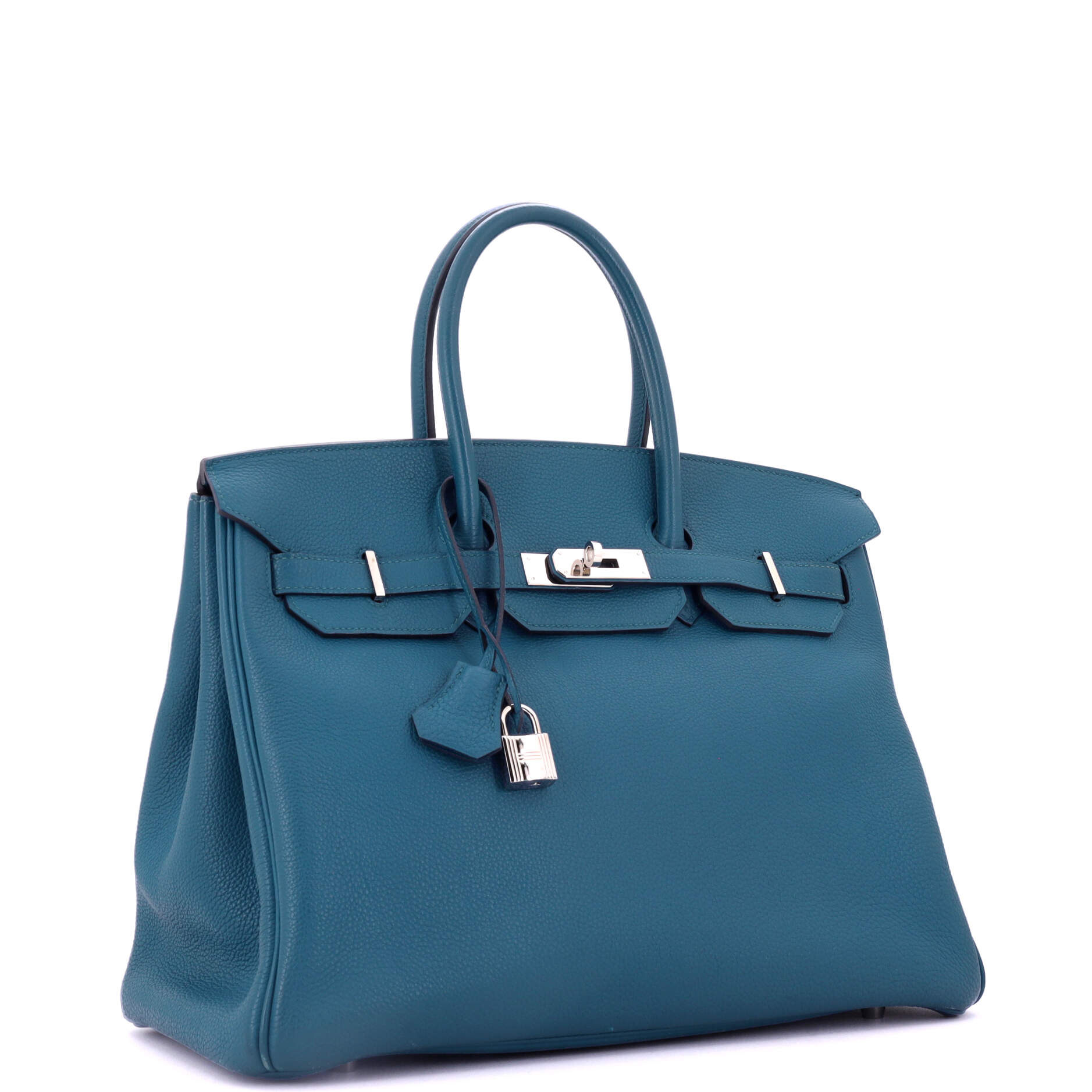 Birkin Handbag Cobalt Togo with Palladium Hardware 35