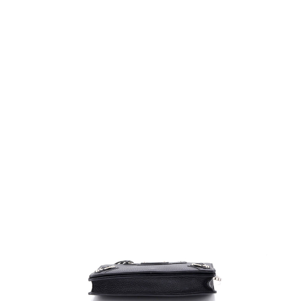 City Classic Studs Wallet on Chain Leather Small