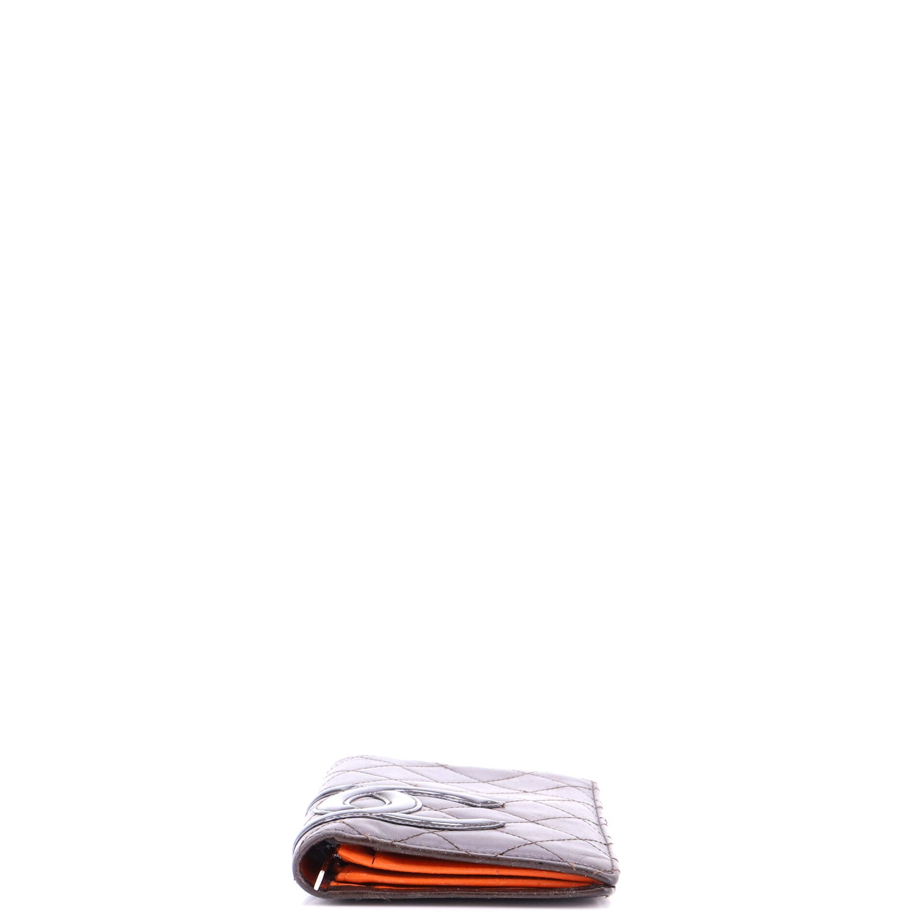 Cambon Bifold Wallet Quilted Lambskin Long