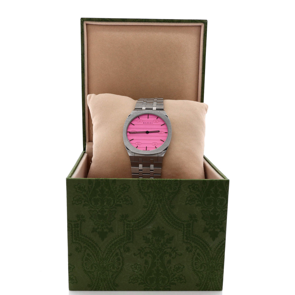25H Quartz Watch Stainless Steel 38