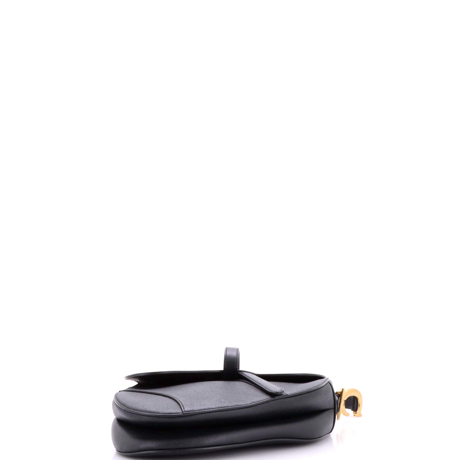 Saddle Handbag Leather Medium
