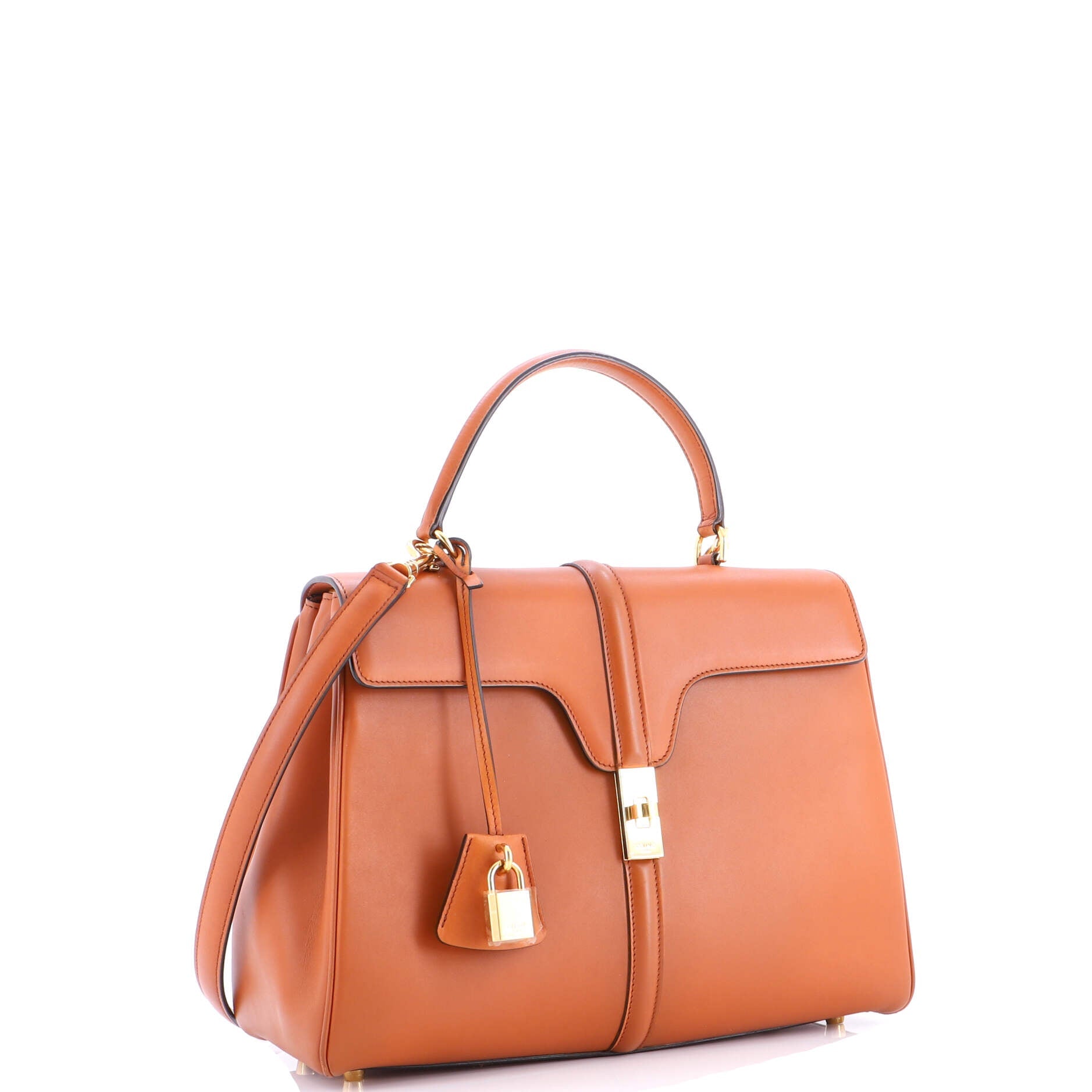 16 Top Handle Bag Smooth Calfskin Medium
