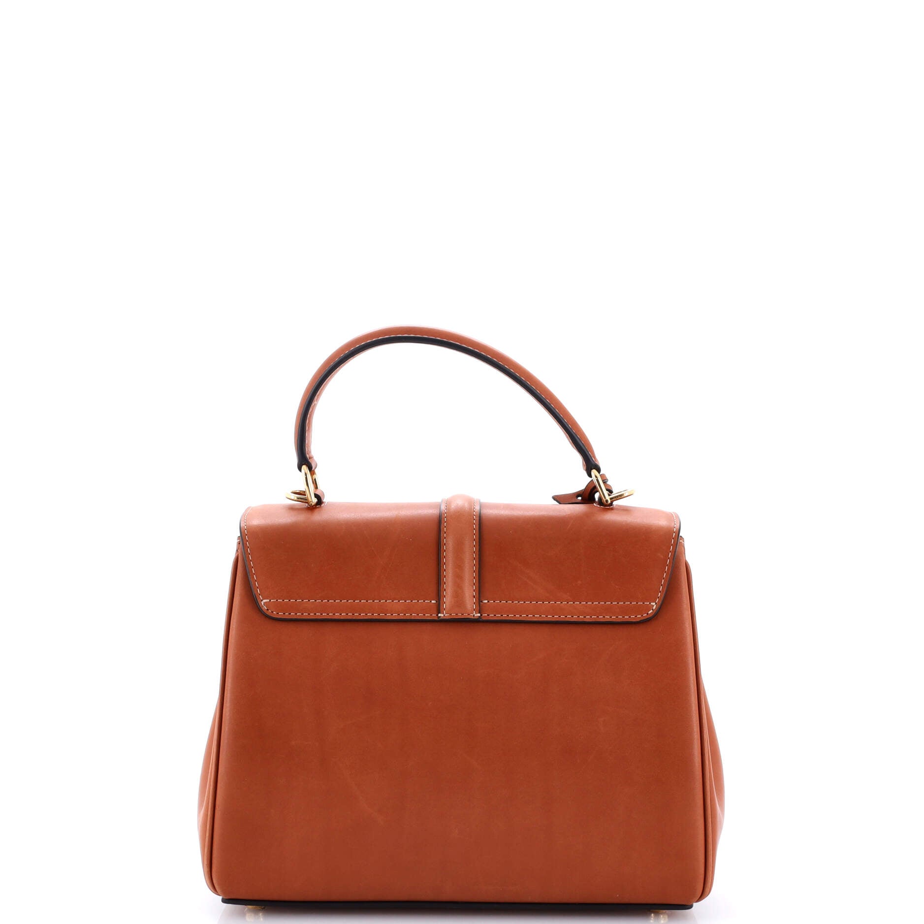 16 Top Handle Bag Smooth Calfskin Small
