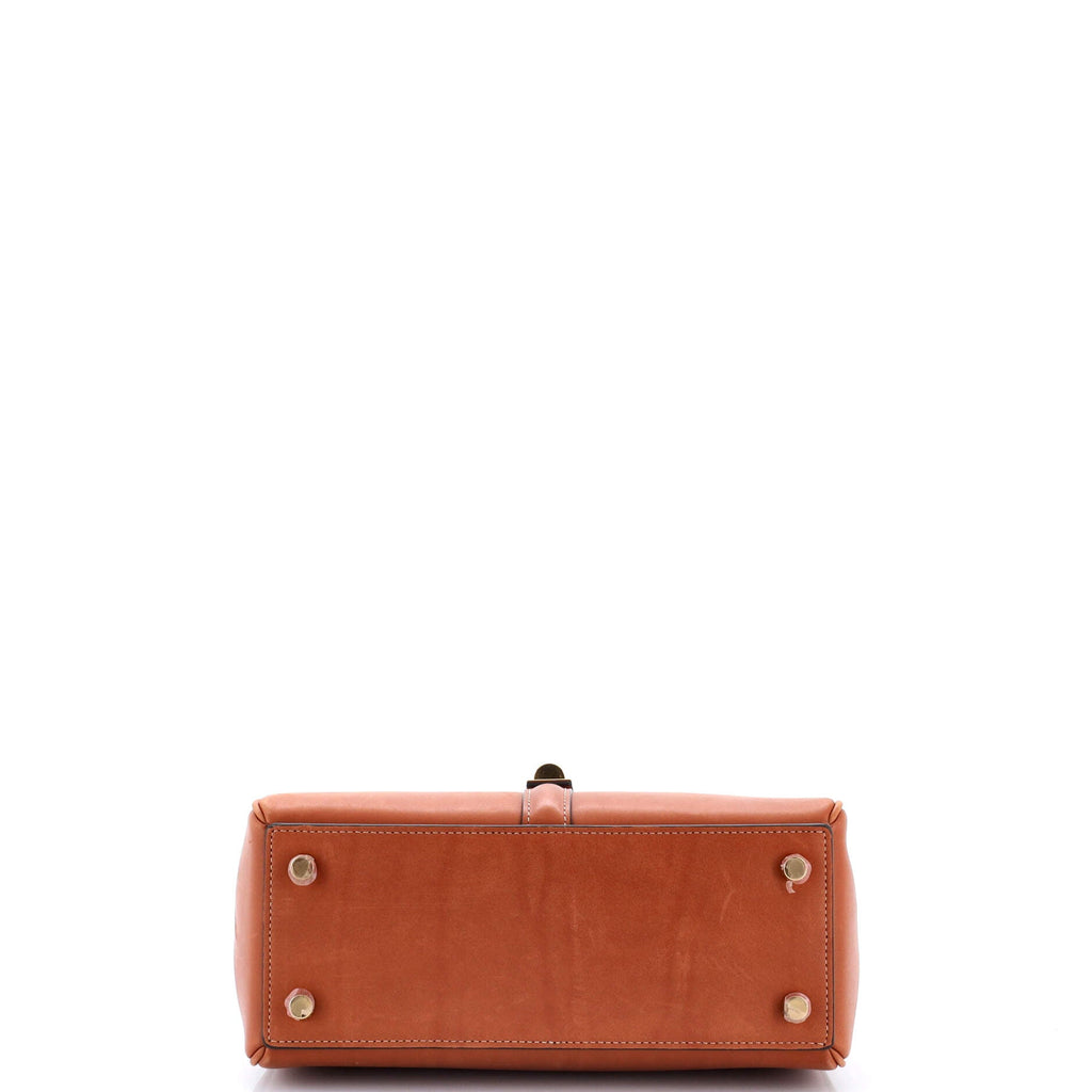 16 Top Handle Bag Smooth Calfskin Small