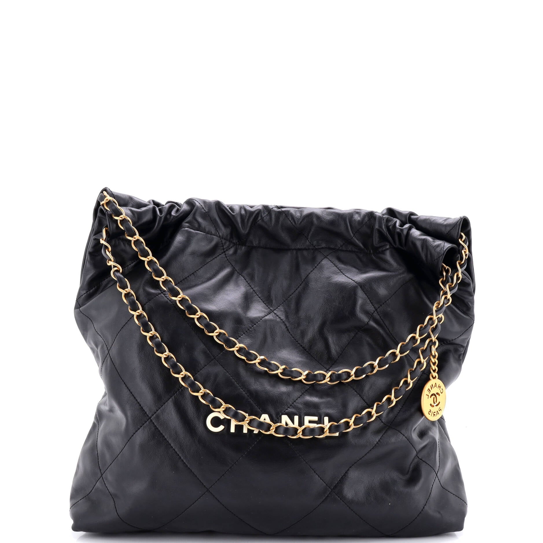 22 Chain Hobo Quilted Calfskin Medium