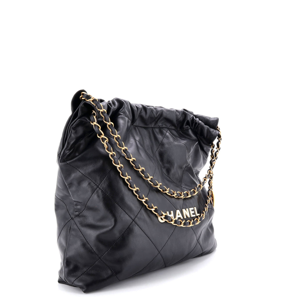 22 Chain Hobo Quilted Calfskin Medium