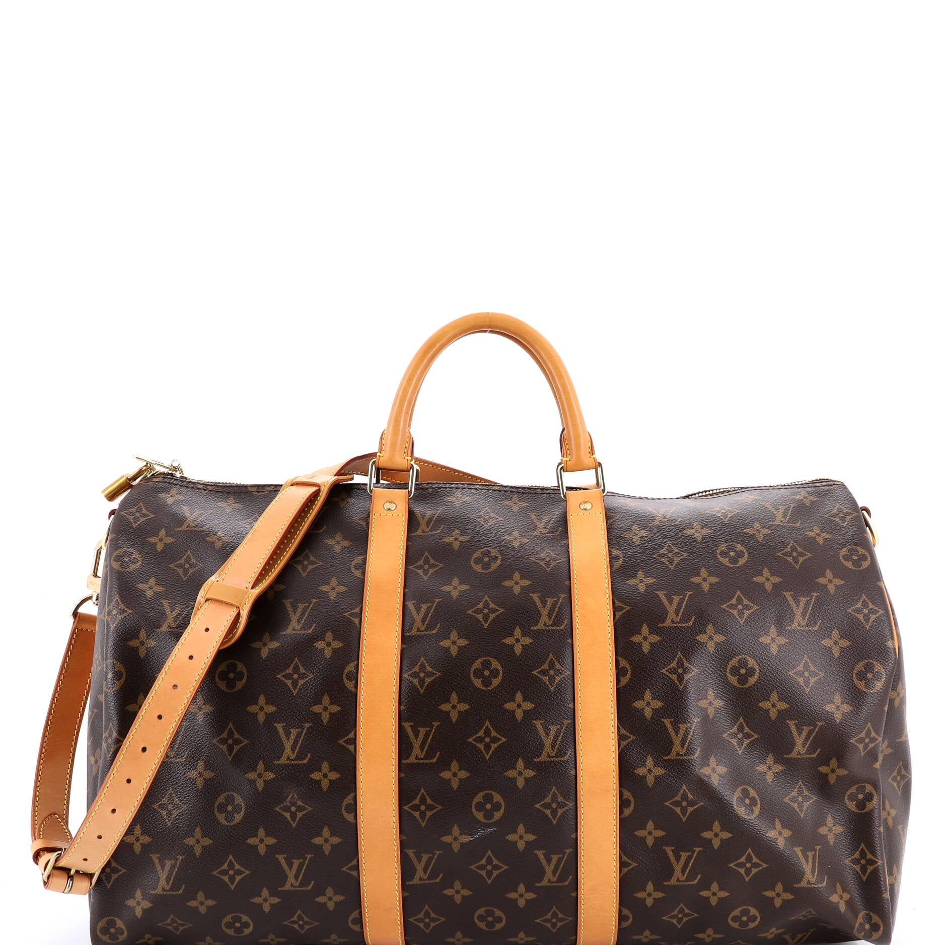 Keepall Bandouliere Bag Monogram Canvas 50