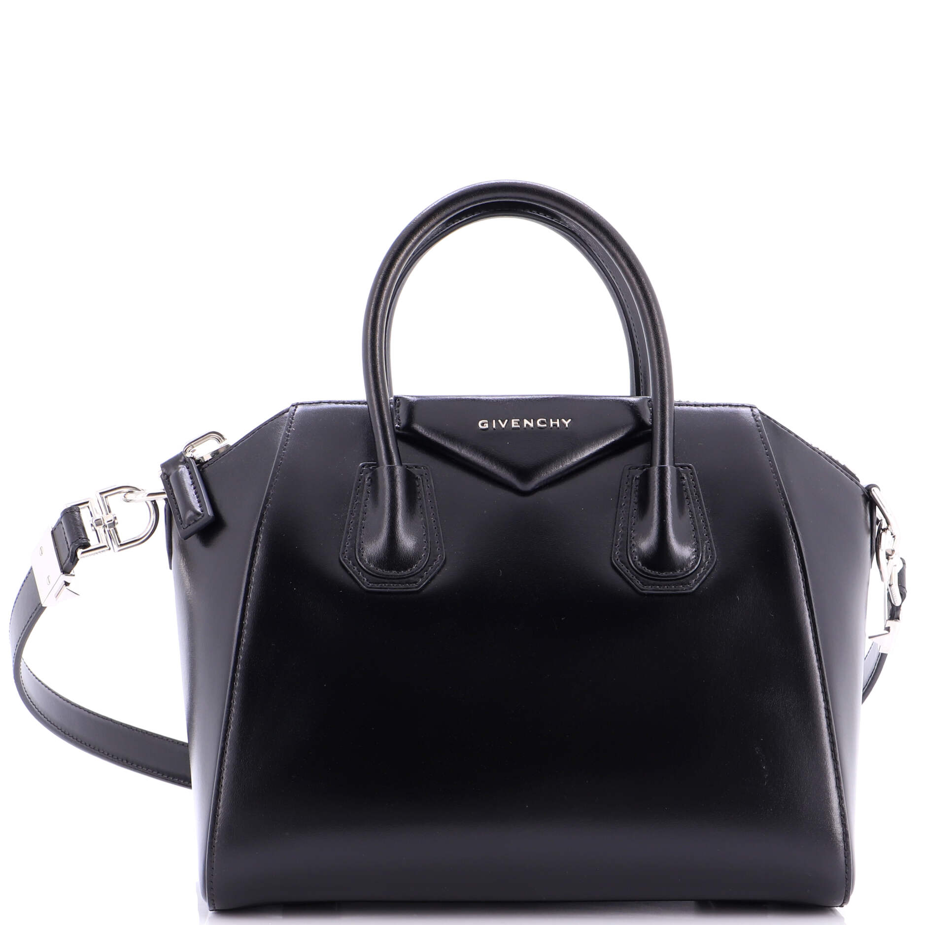 Antigona Bag Glazed Leather Small