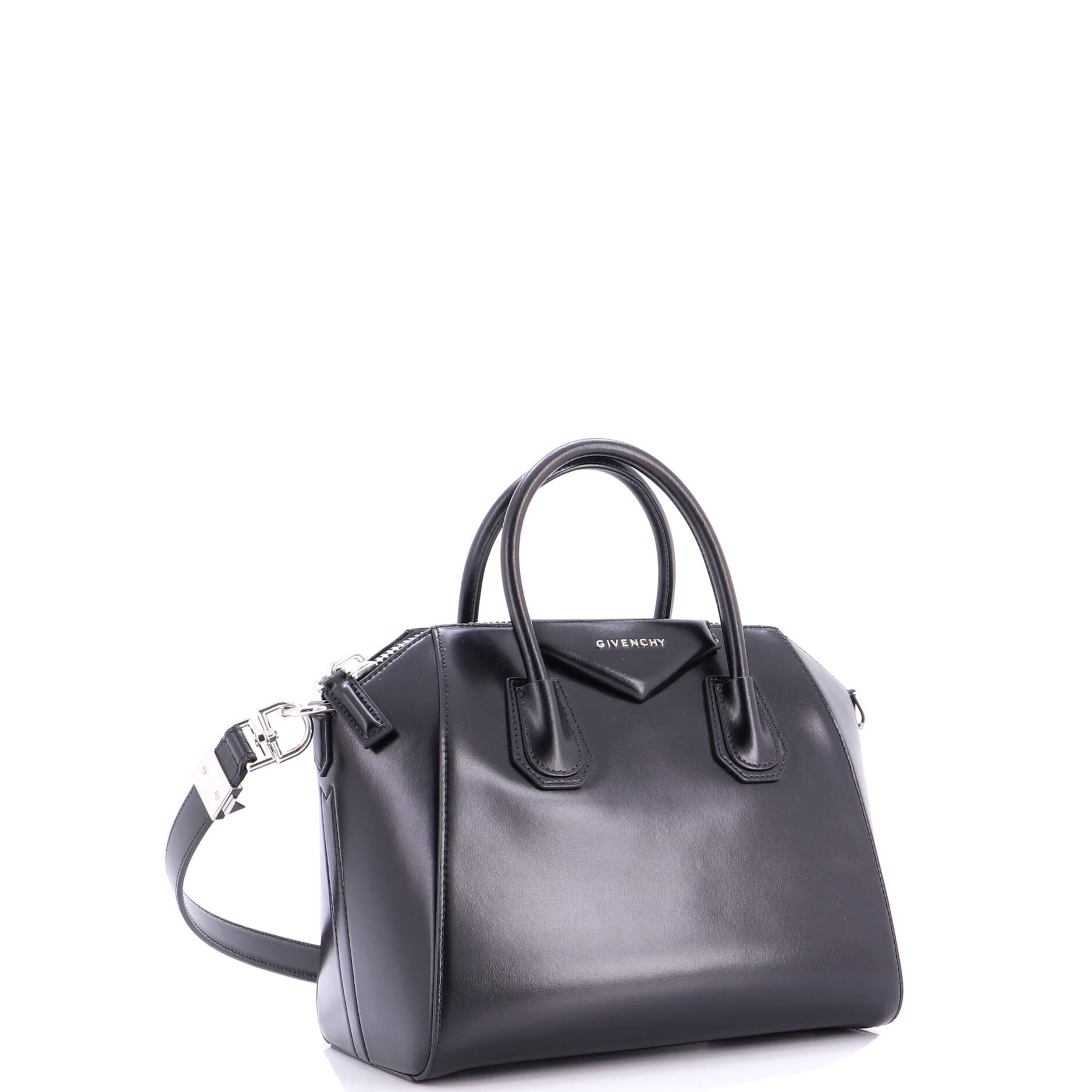 Antigona Bag Glazed Leather Small