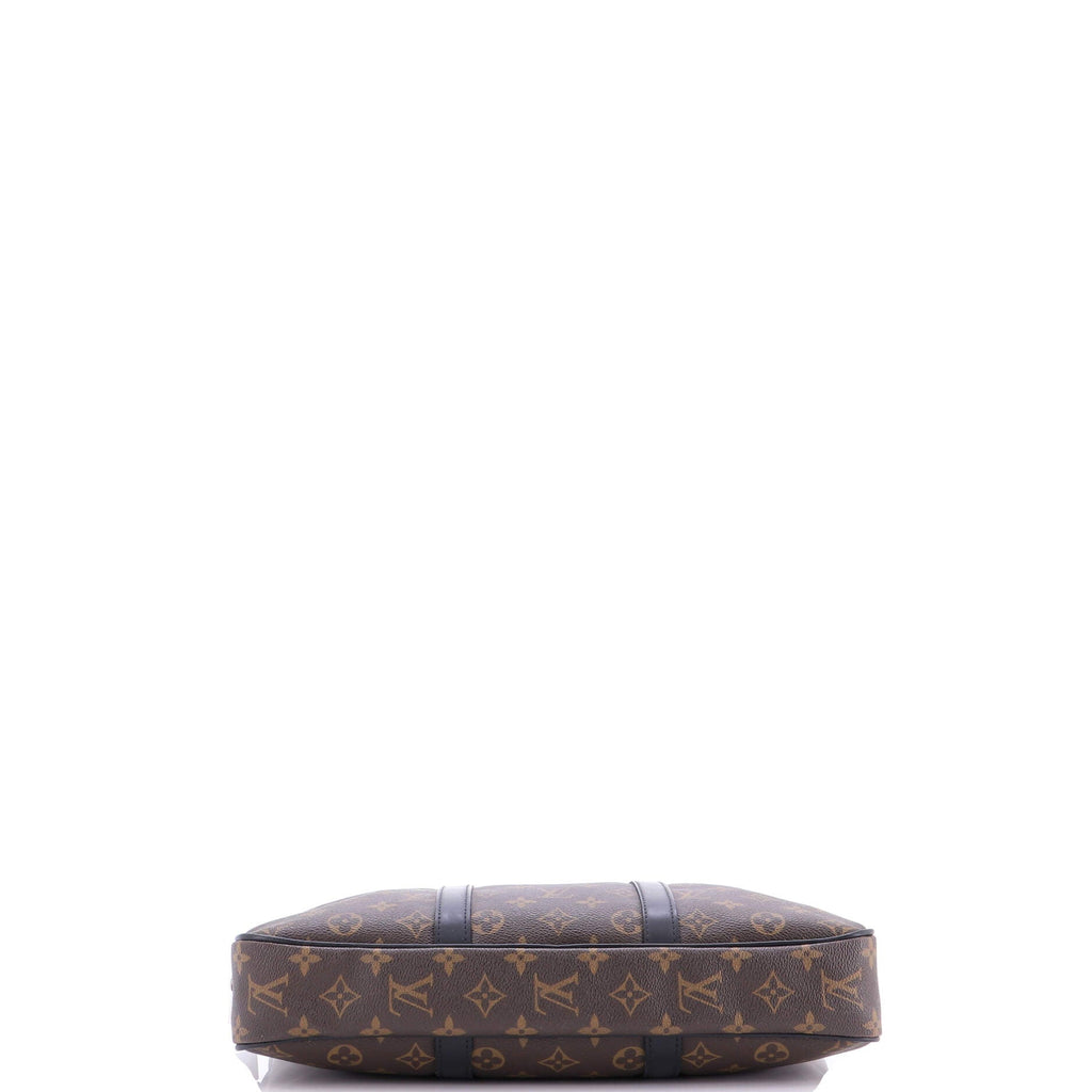 Porte-Documents Voyage Briefcase Macassar Monogram Canvas PM