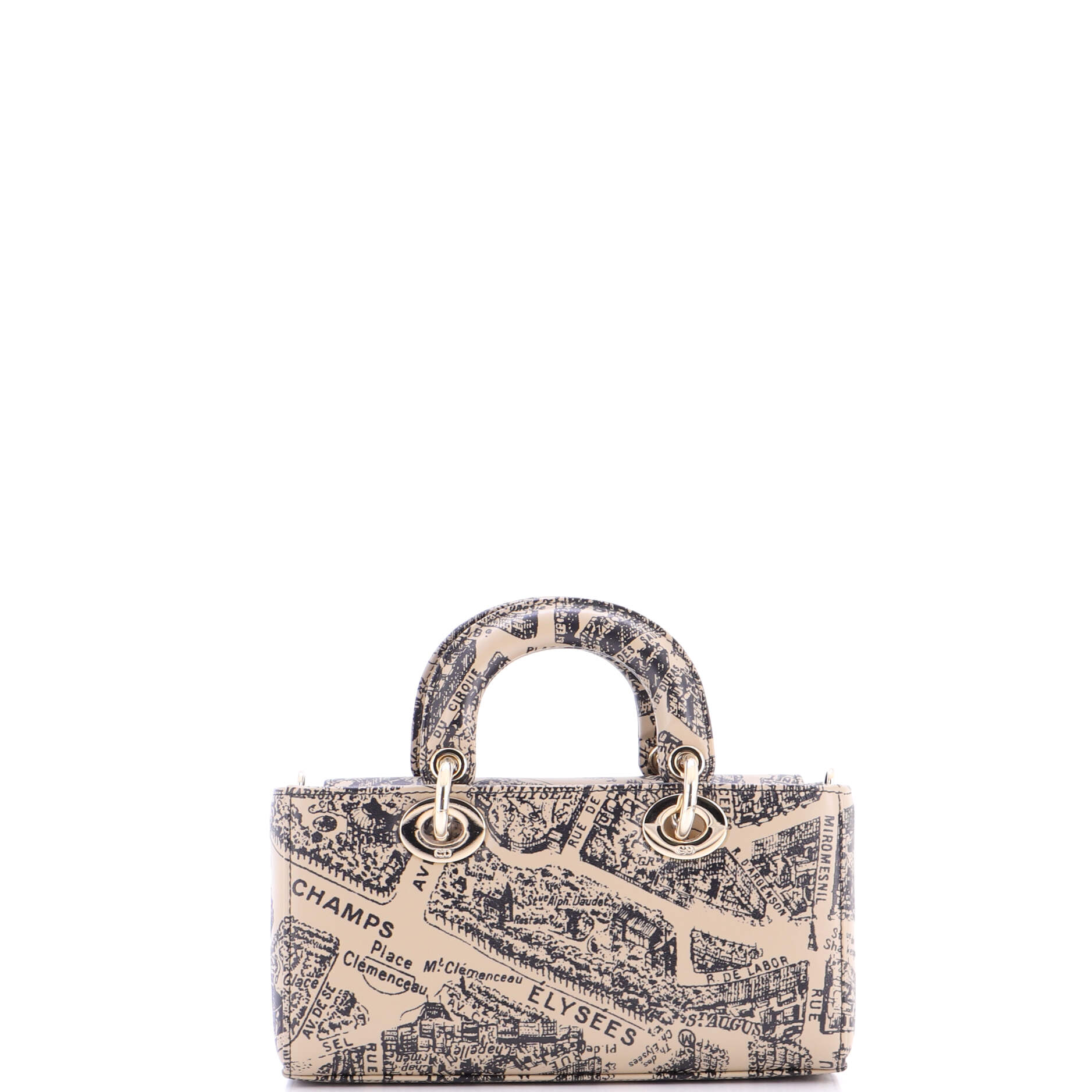 Lady D-Joy Bag Printed Leather Small
