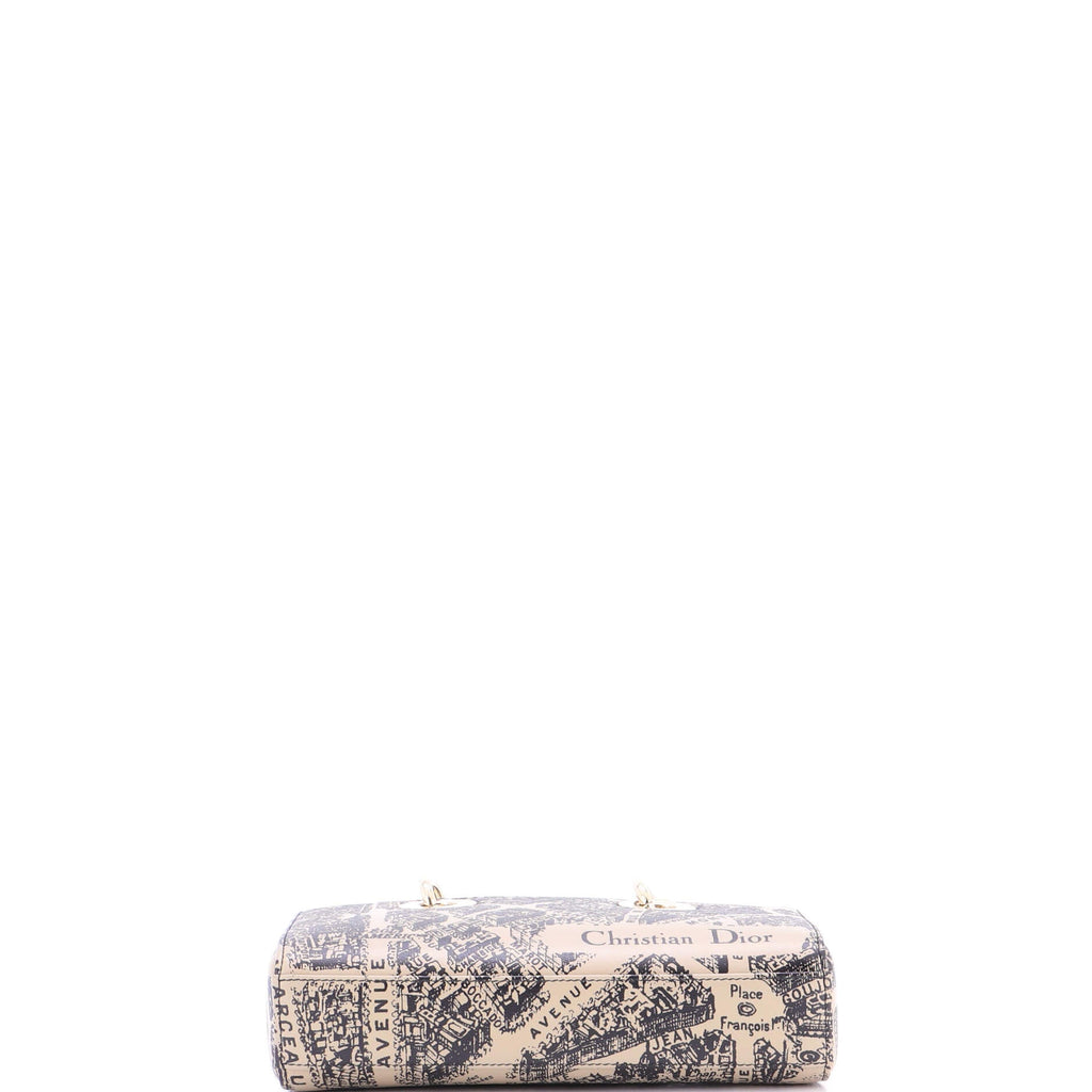 Lady D-Joy Bag Printed Leather Small