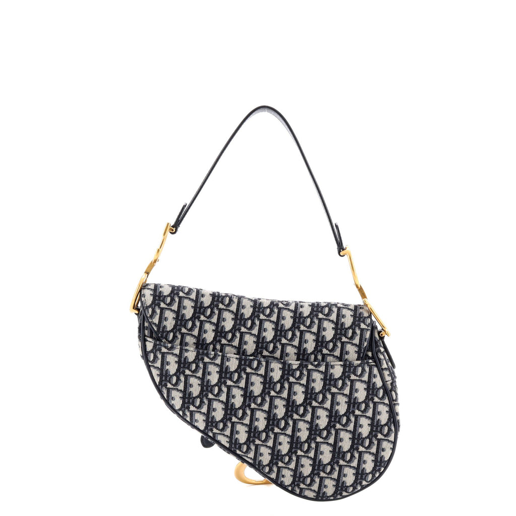 Saddle Handbag Oblique Canvas Medium