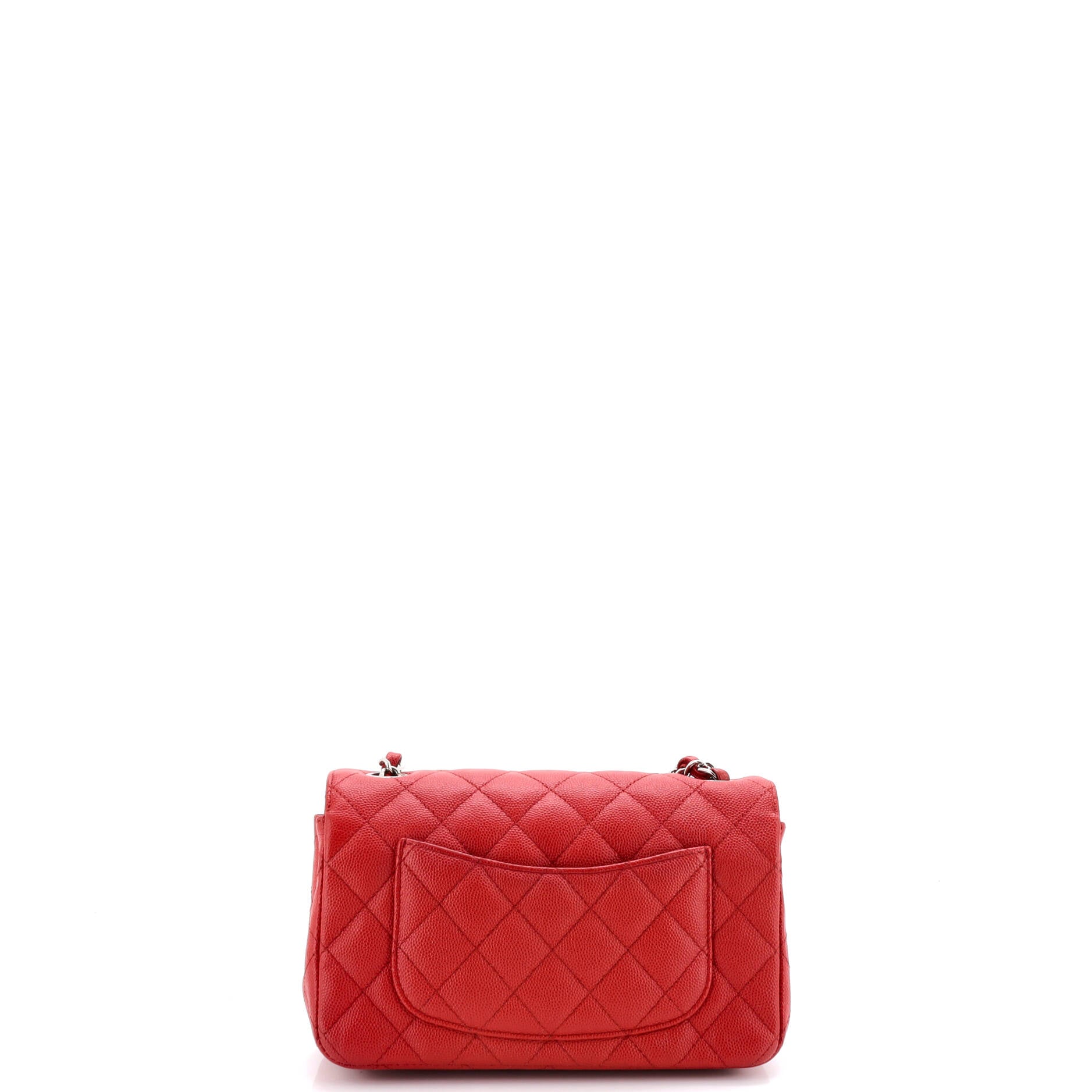 Classic Single Flap Bag Quilted Caviar Mini