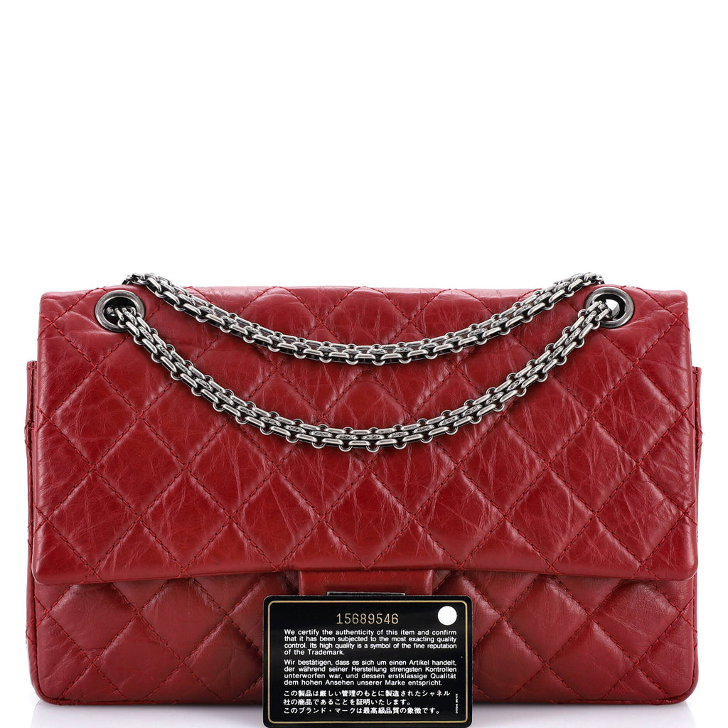Reissue 2.55 Flap Bag Quilted Aged Calfskin 226