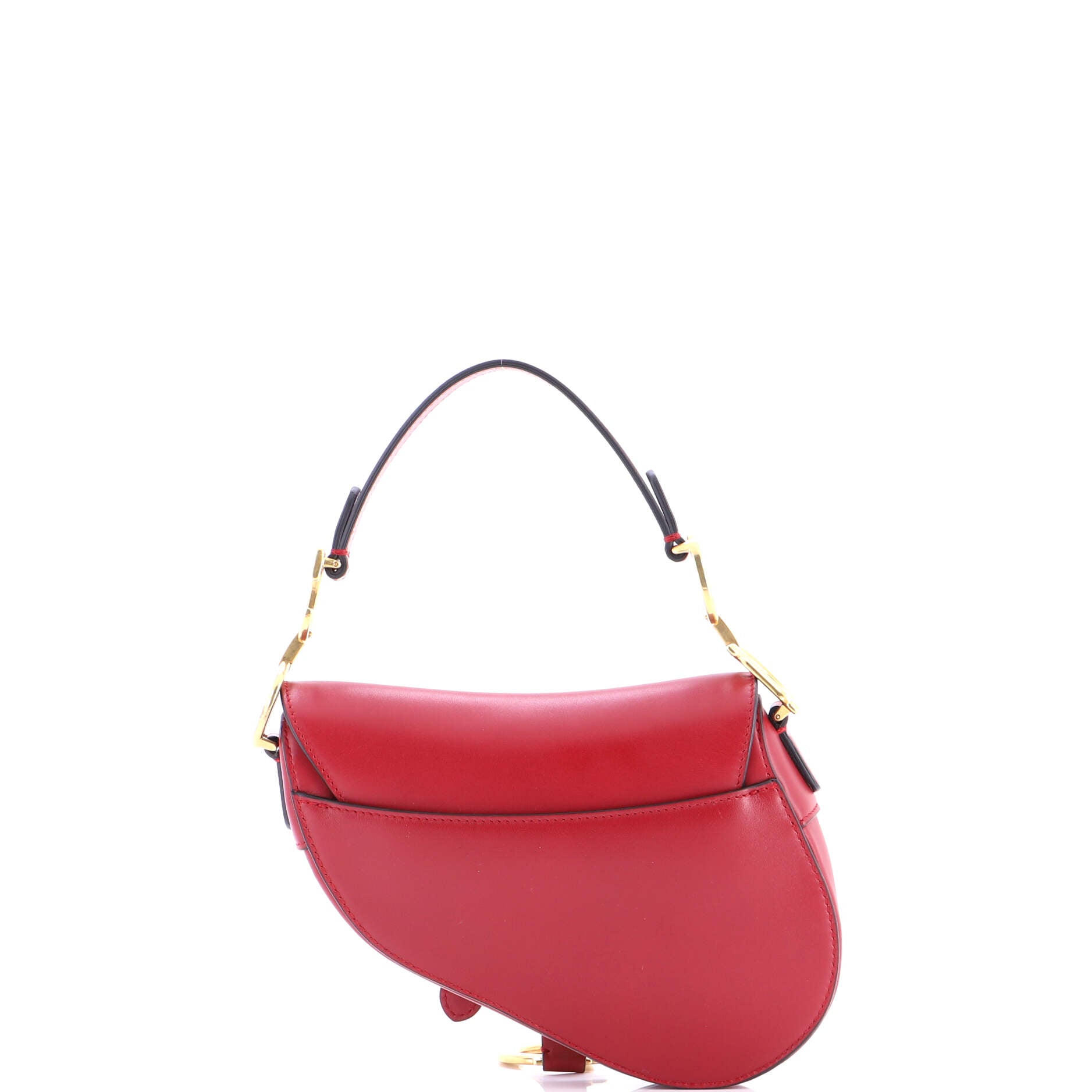 Saddle Handbag Leather Mini