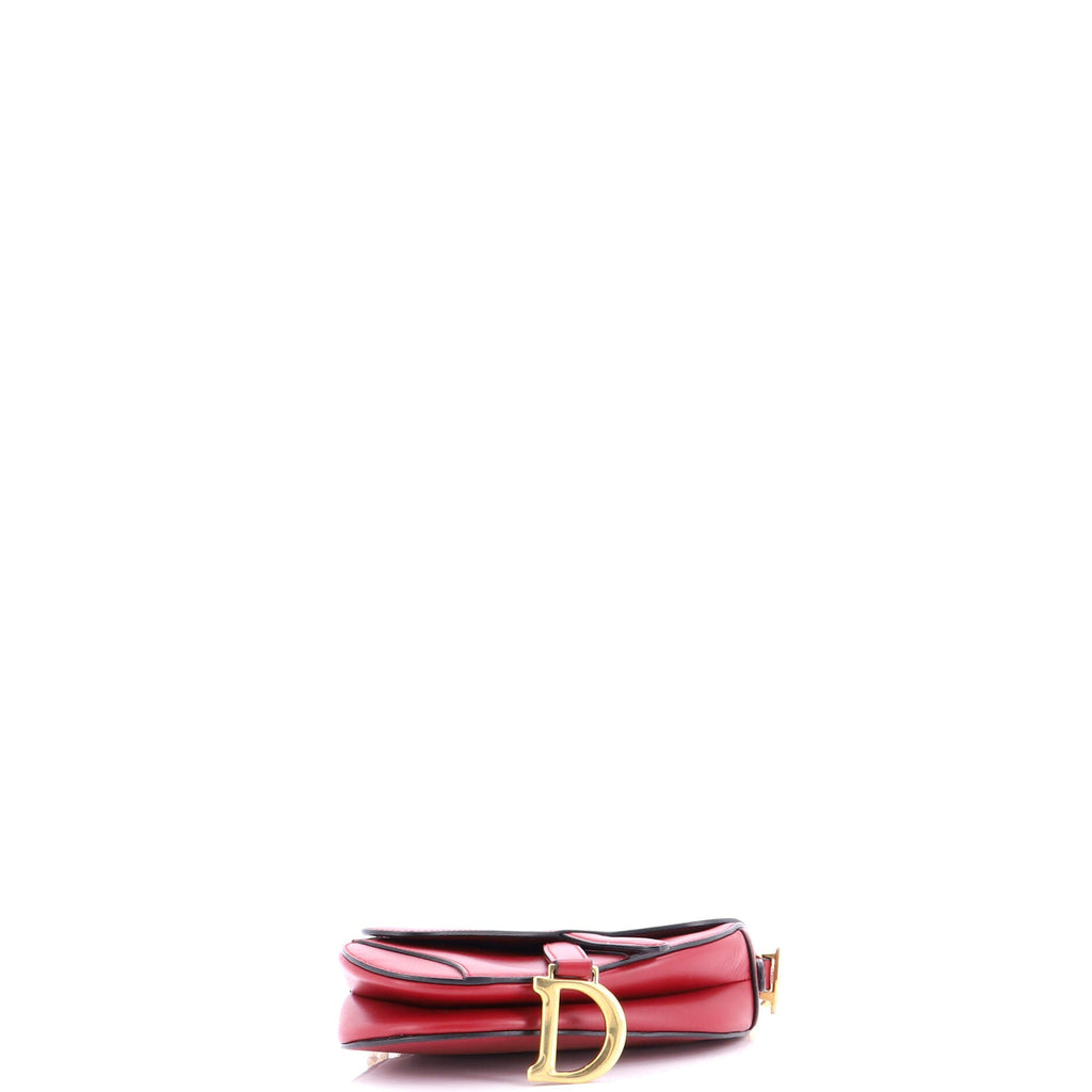 Saddle Handbag Leather Mini