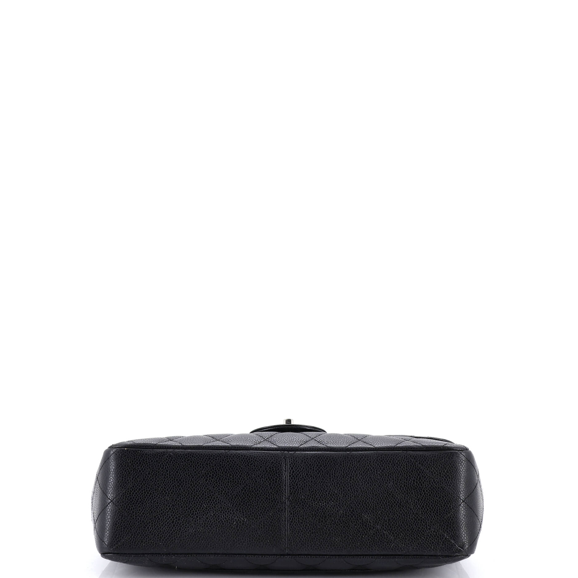 Classic Single Flap Bag Quilted Caviar Jumbo