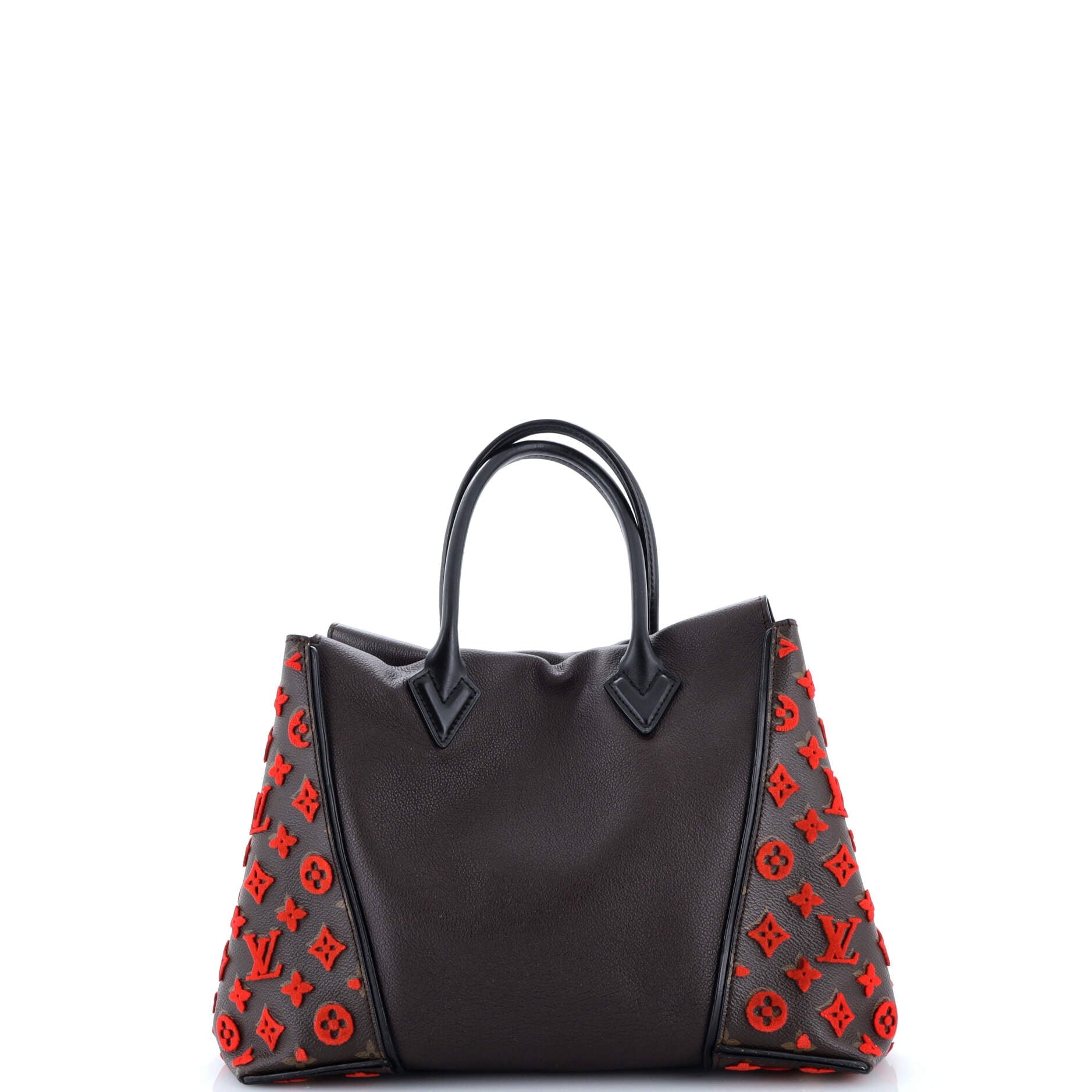 W Tote Monogram Tuffetage Leather PM