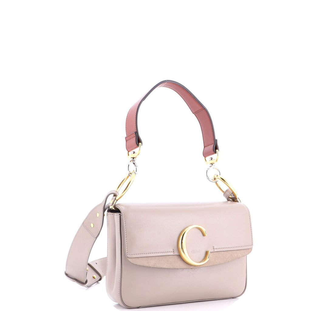 C Double Carry Bag Leather Small