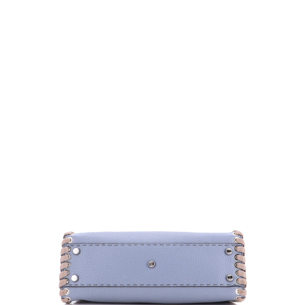 Peekaboo Bag Leather with Python Whipstitch Regular