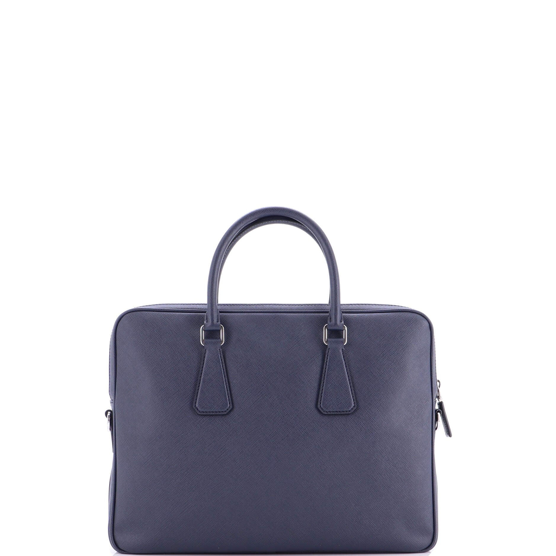 Convertible Zip Around Briefcase Saffiano Leather Medium