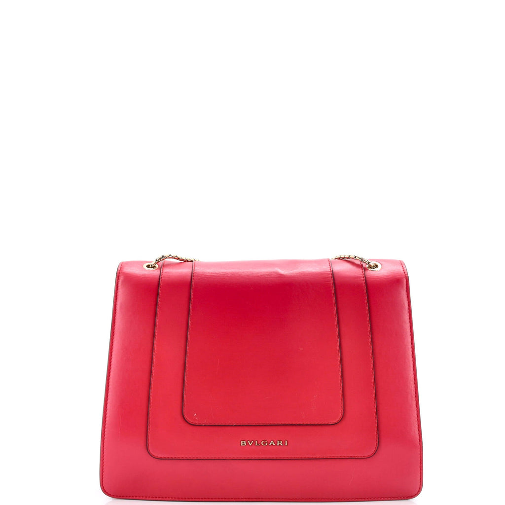 Serpenti Forever Square Shoulder Bag Leather Medium