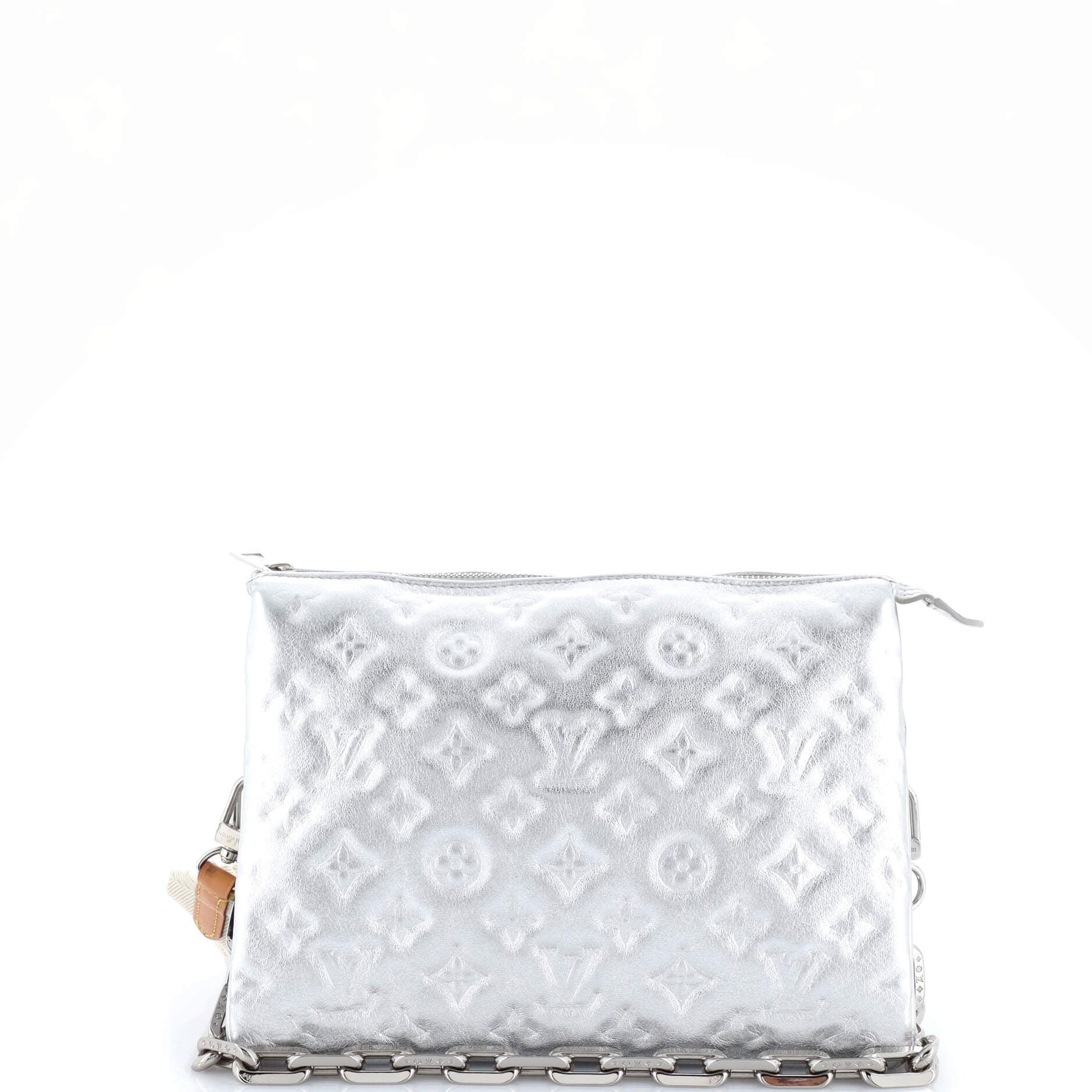 Coussin Bag Monogram Embossed Lambskin PM