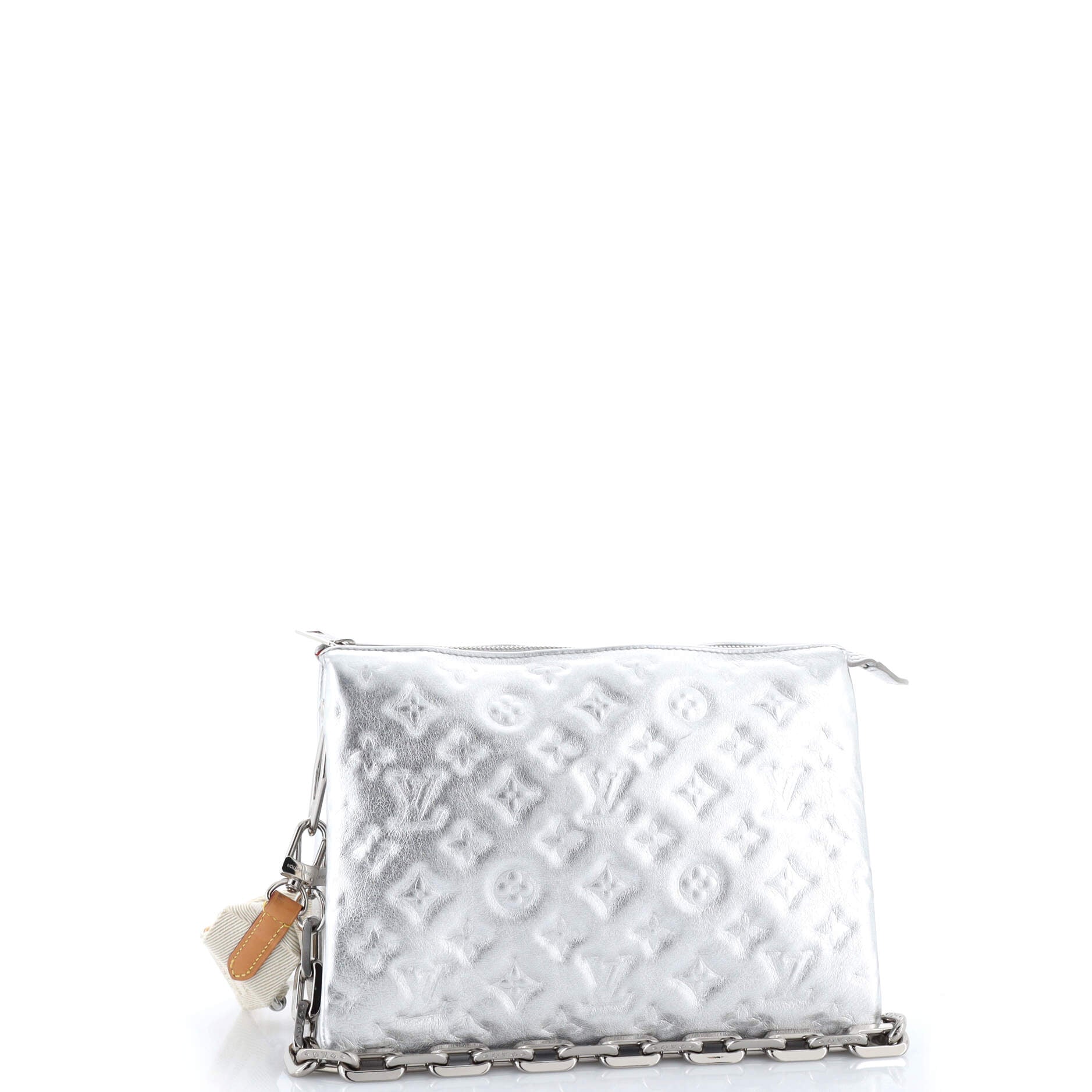 Coussin Bag Monogram Embossed Lambskin PM