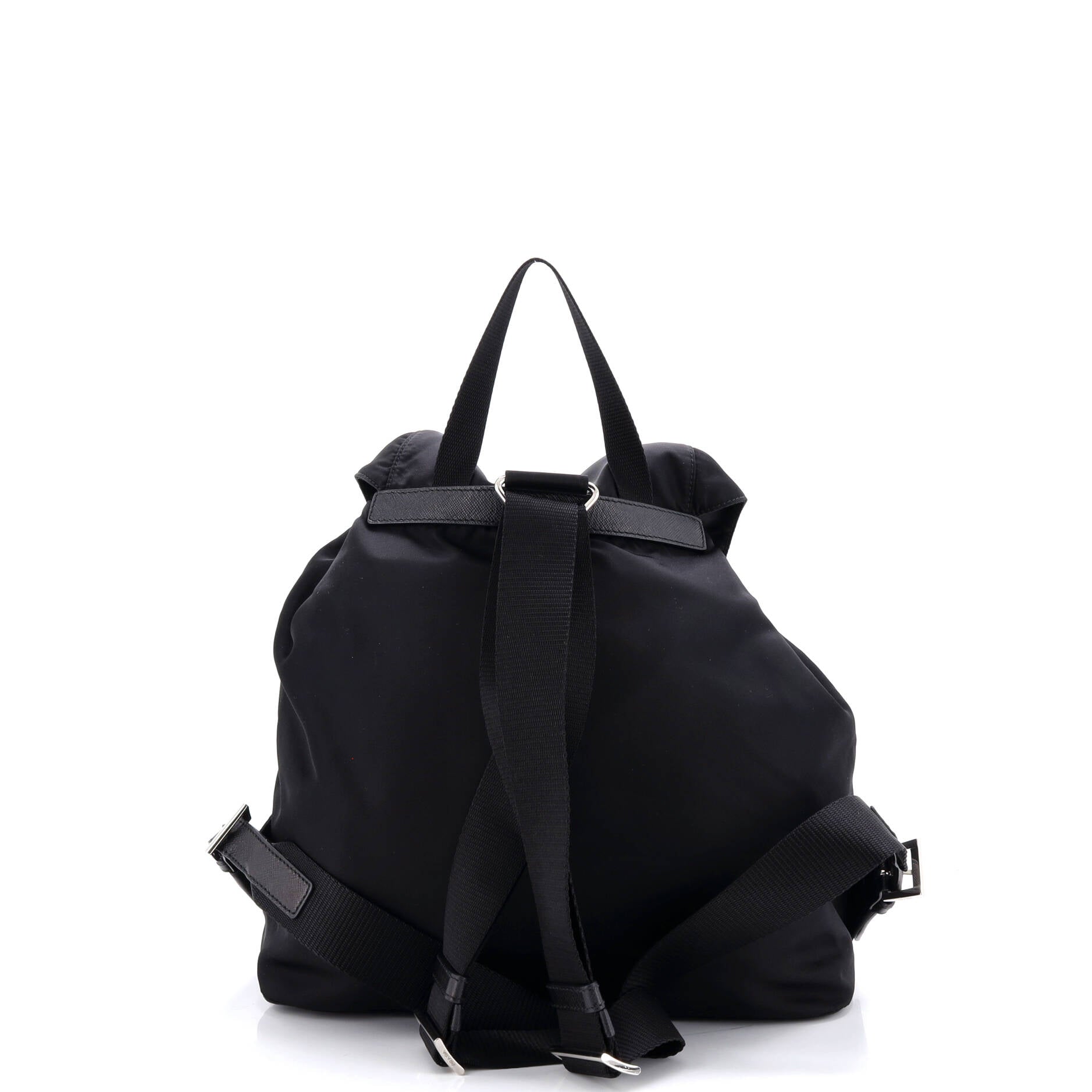 Double Front Pocket Backpack Tessuto Medium