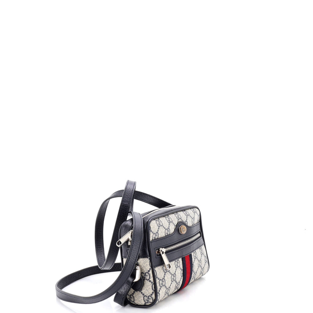 Ophidia Shoulder Bag GG Coated Canvas Mini