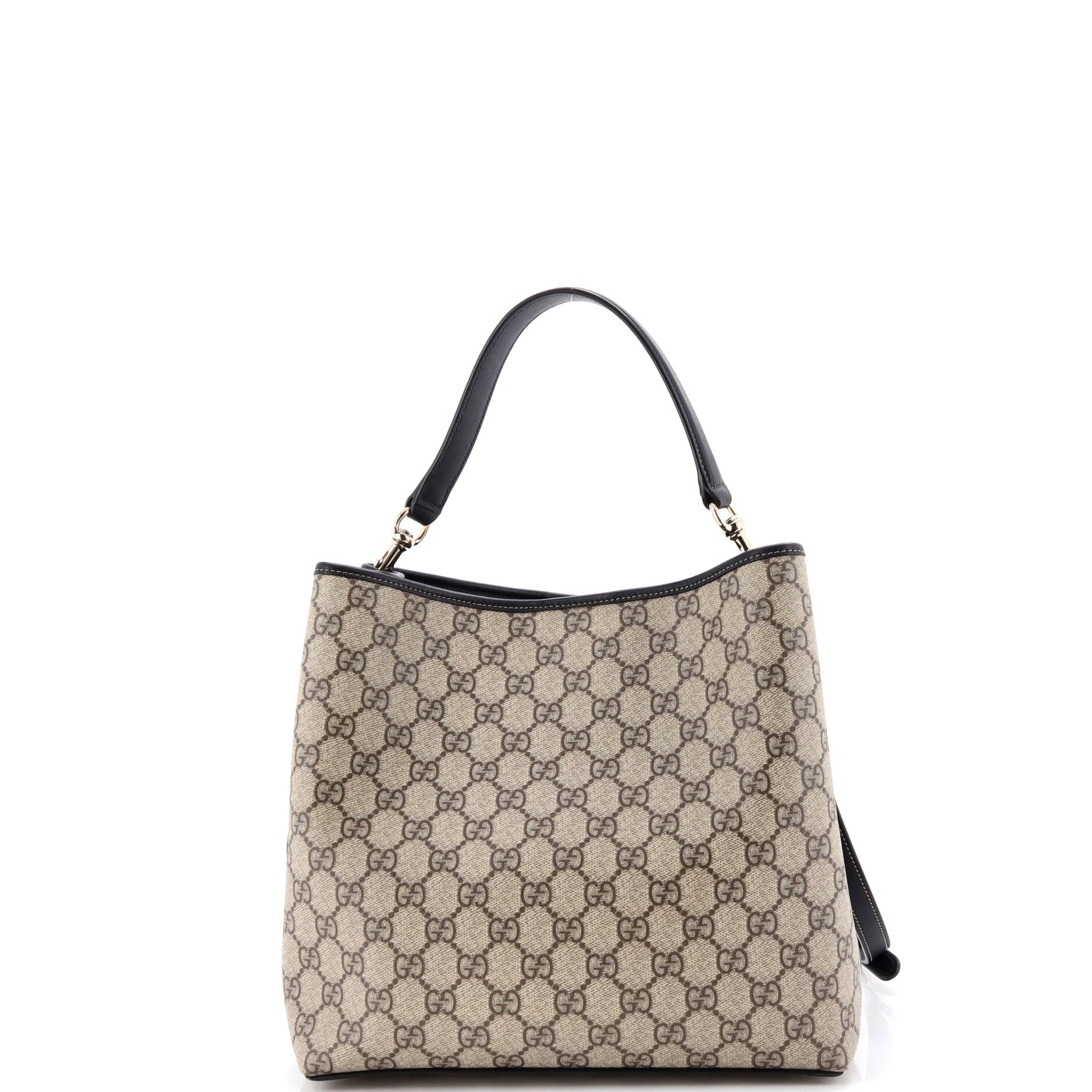 GG Emblem Bucket Bag GG Coated Canvas Medium